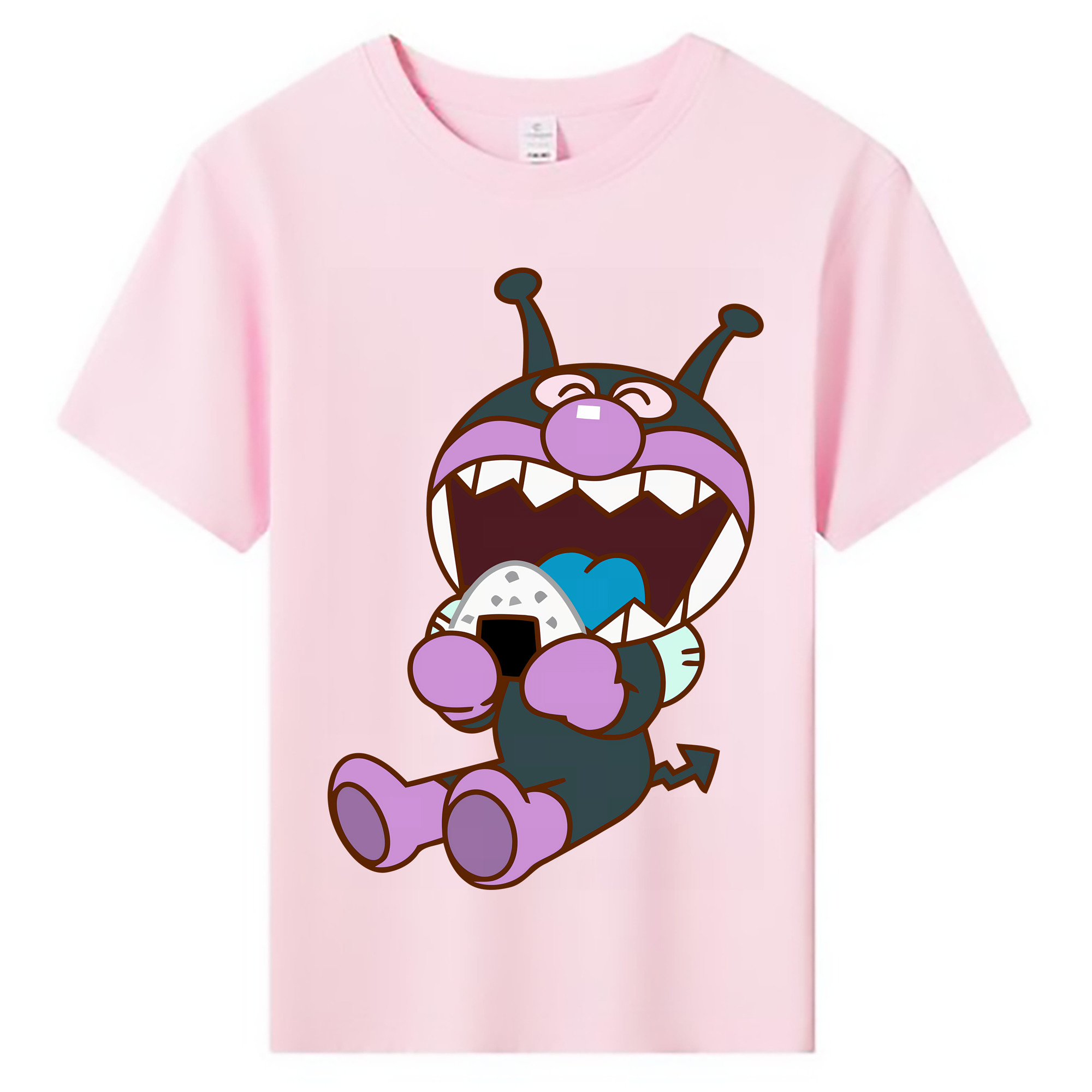 （画像用） アンパンマン Anpanman 綿100％キッズTシャツ（フロントプリント）