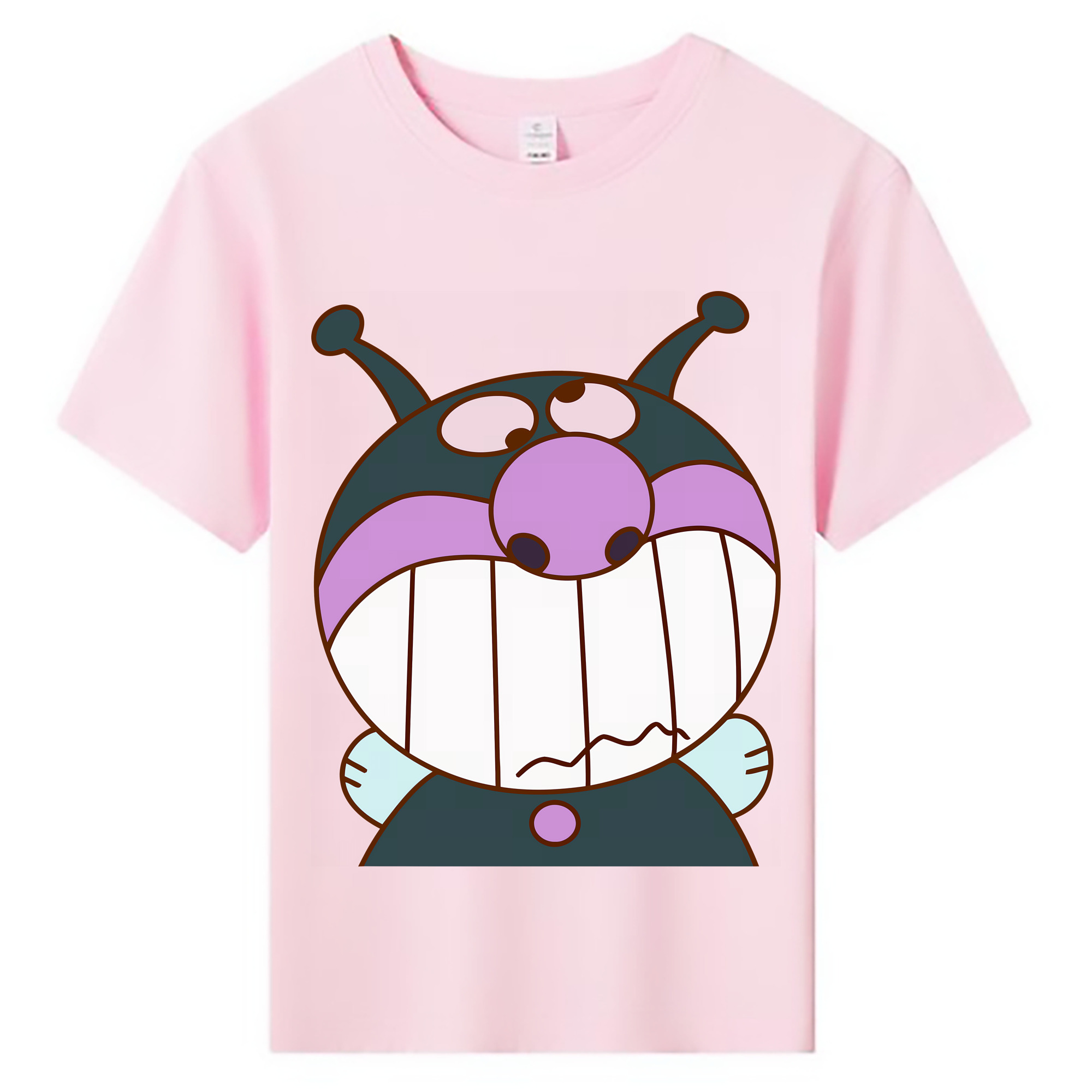 （画像用） アンパンマン Anpanman 綿100％キッズTシャツ（フロントプリント）