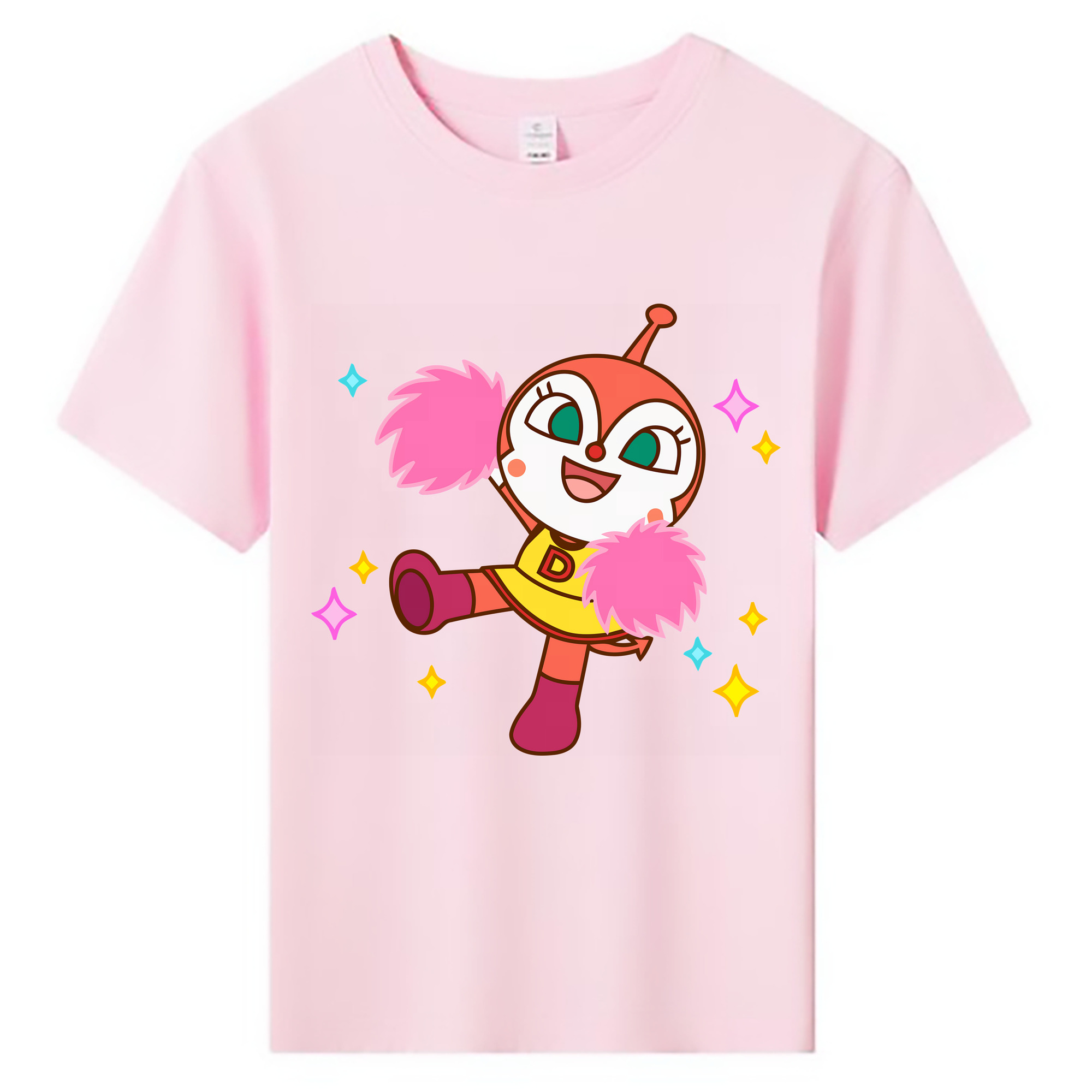 （画像用） アンパンマン Anpanman 綿100％キッズTシャツ（フロントプリント）