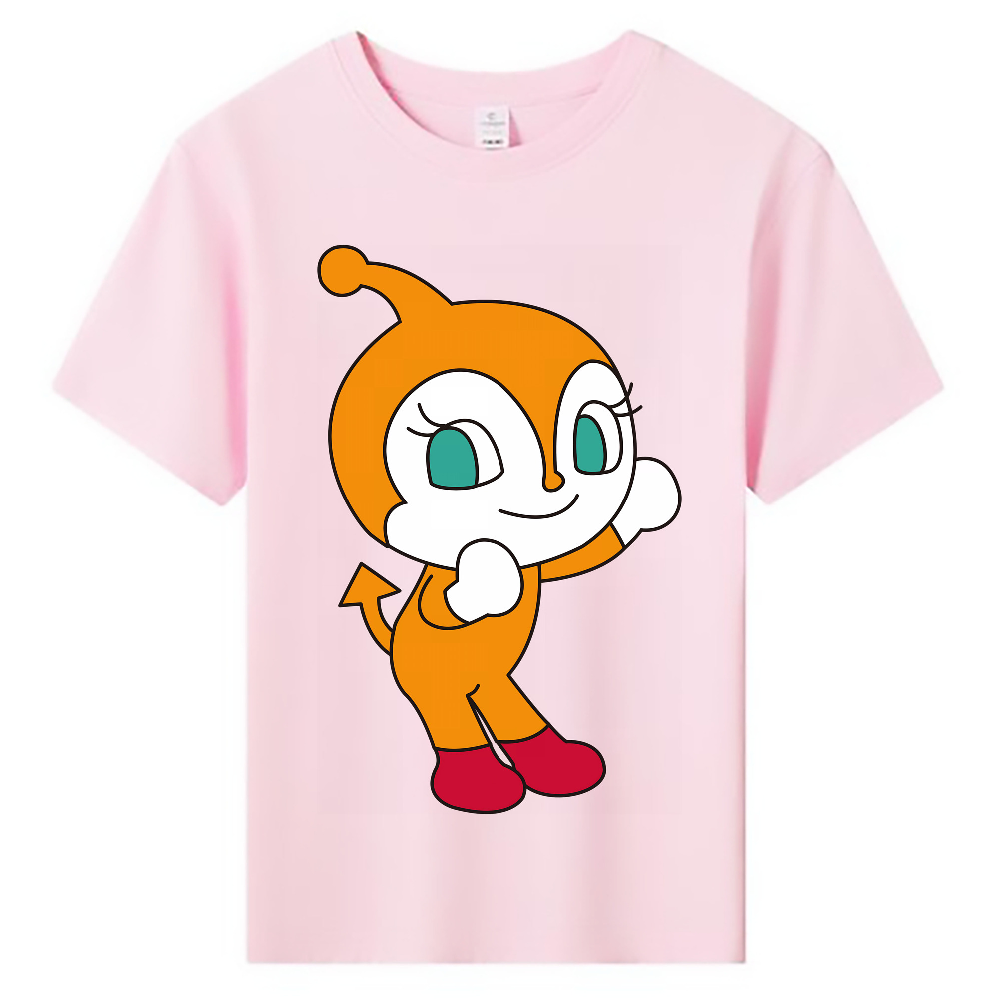 （画像用） アンパンマン Anpanman 綿100％キッズTシャツ（フロントプリント）