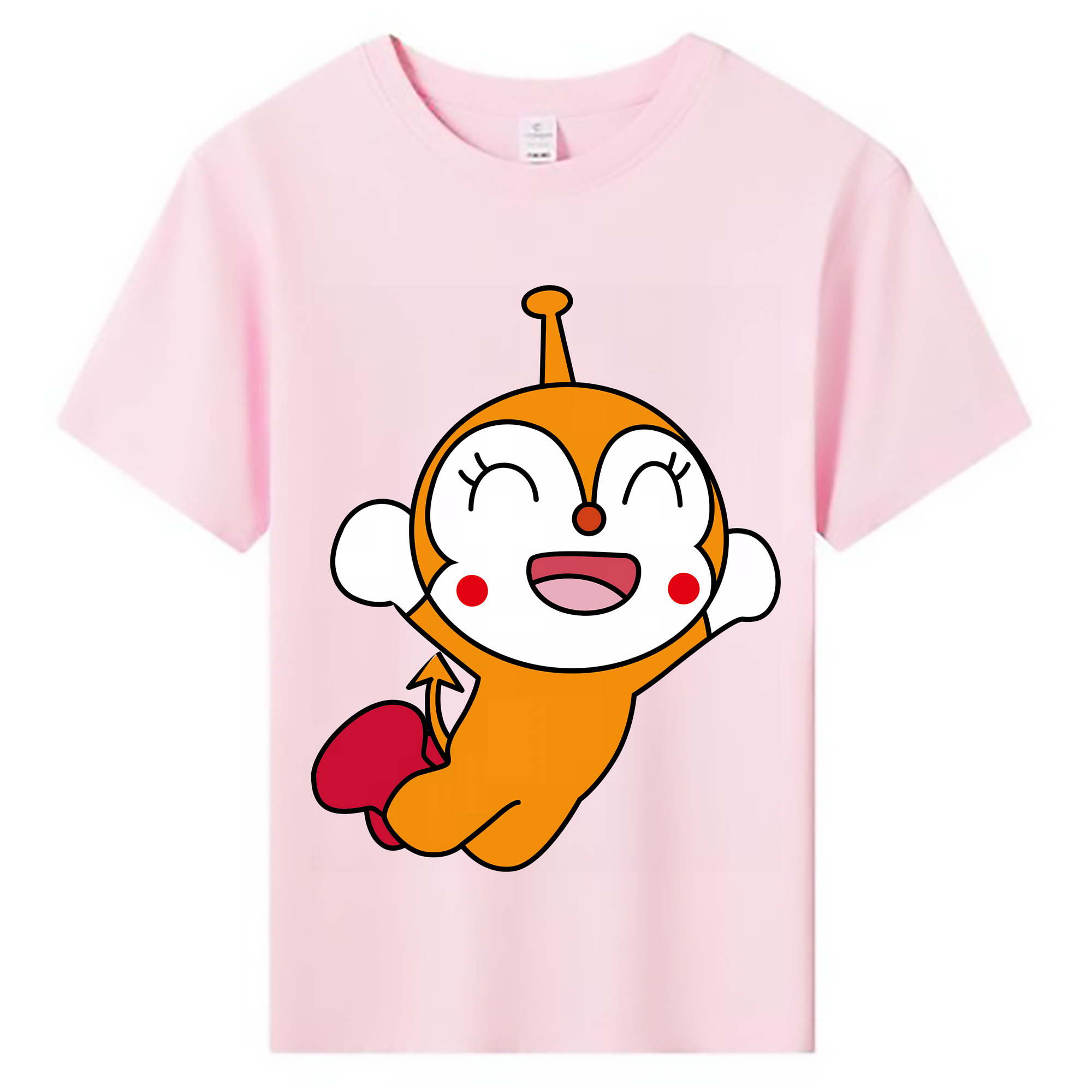 （画像用） アンパンマン Anpanman 綿100％キッズTシャツ（フロントプリント）