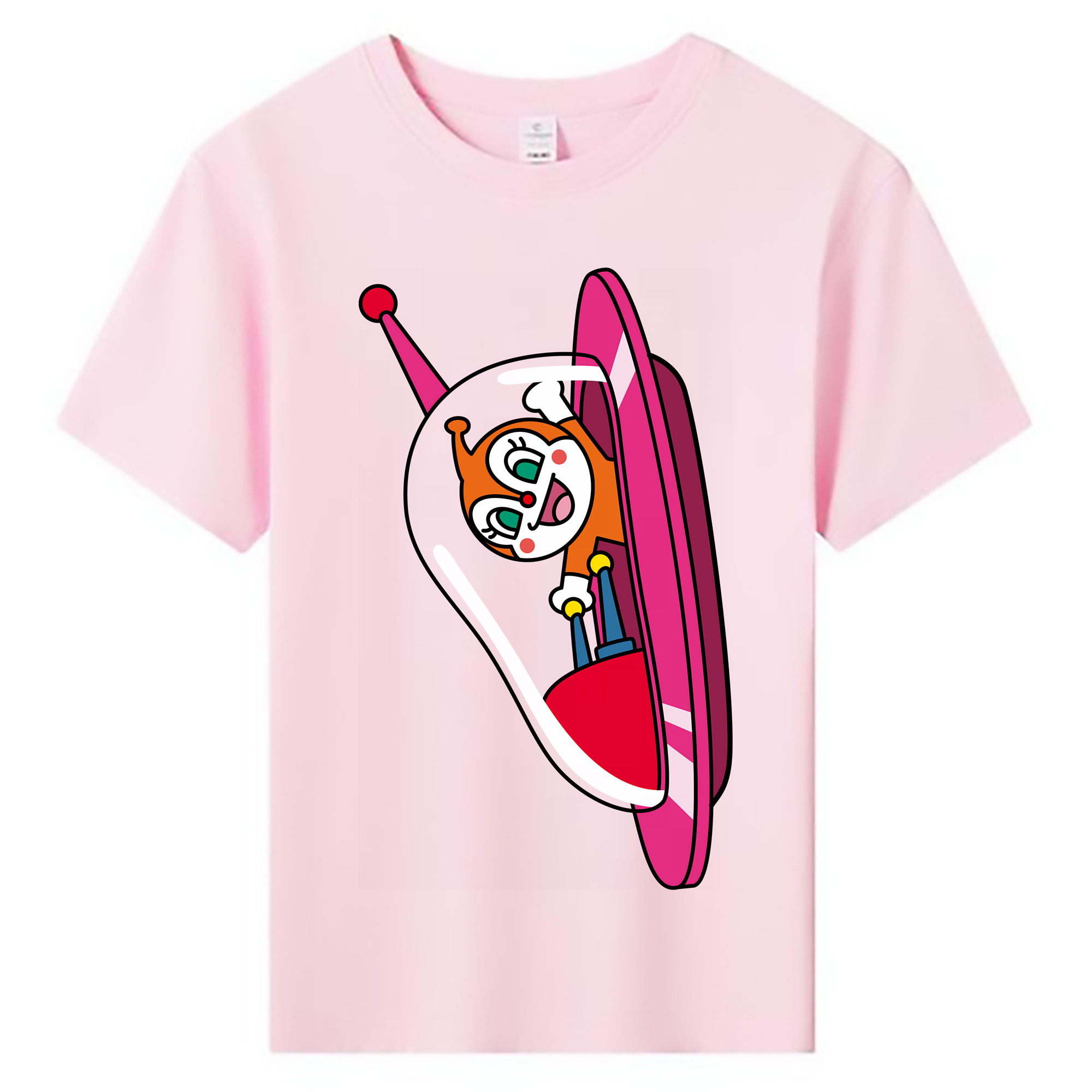 （画像用） アンパンマン Anpanman 綿100％キッズTシャツ（フロントプリント）