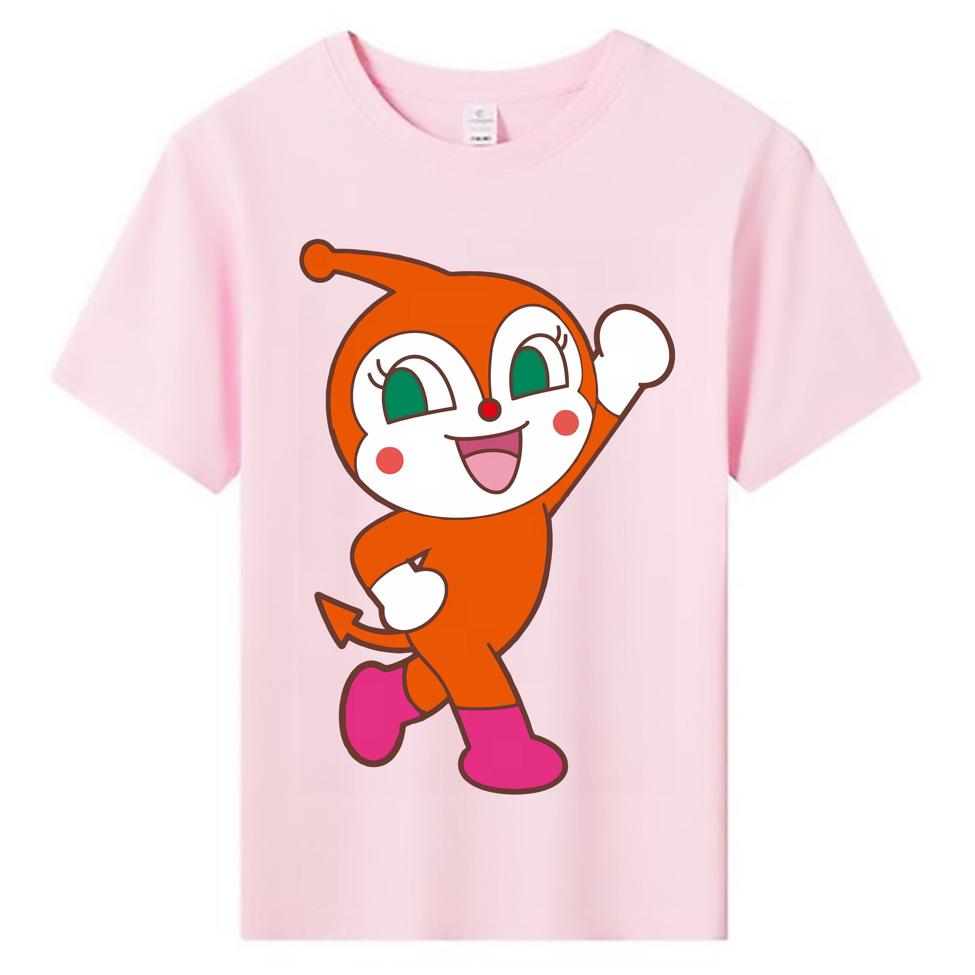 （画像用） アンパンマン Anpanman 綿100％キッズTシャツ（フロントプリント）