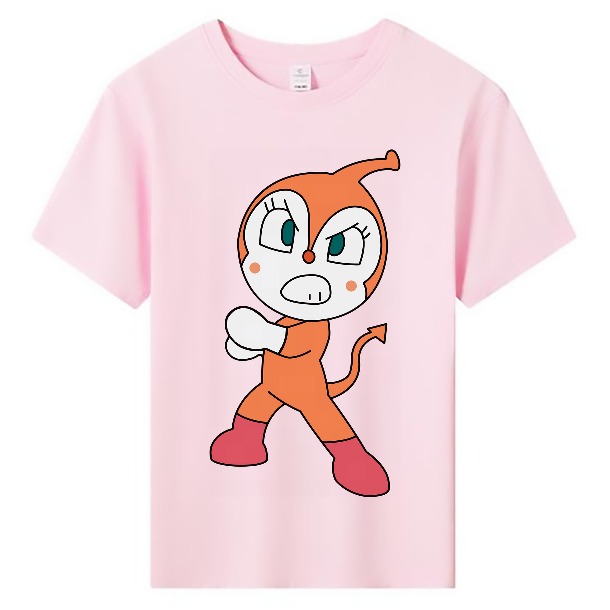 （画像用） アンパンマン Anpanman 綿100％キッズTシャツ（フロントプリント）