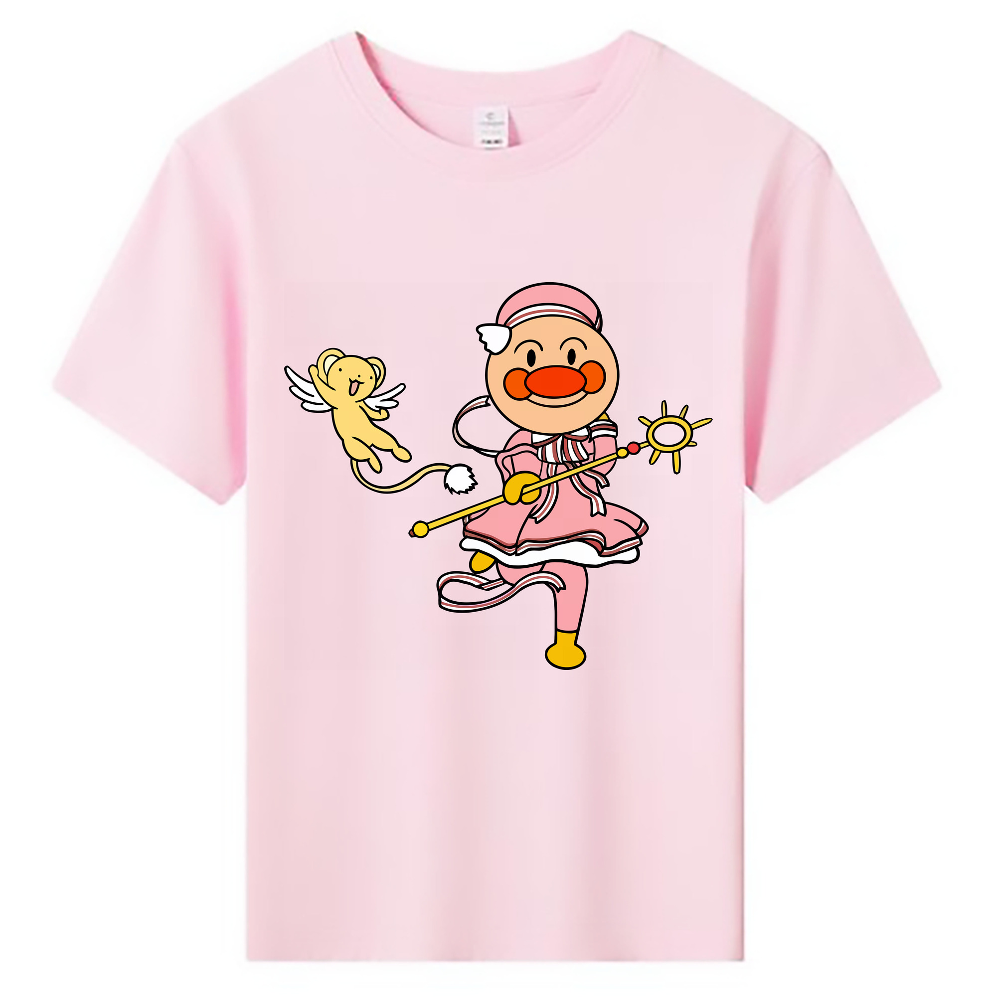 （画像用） アンパンマン Anpanman 綿100％キッズTシャツ（フロントプリント）