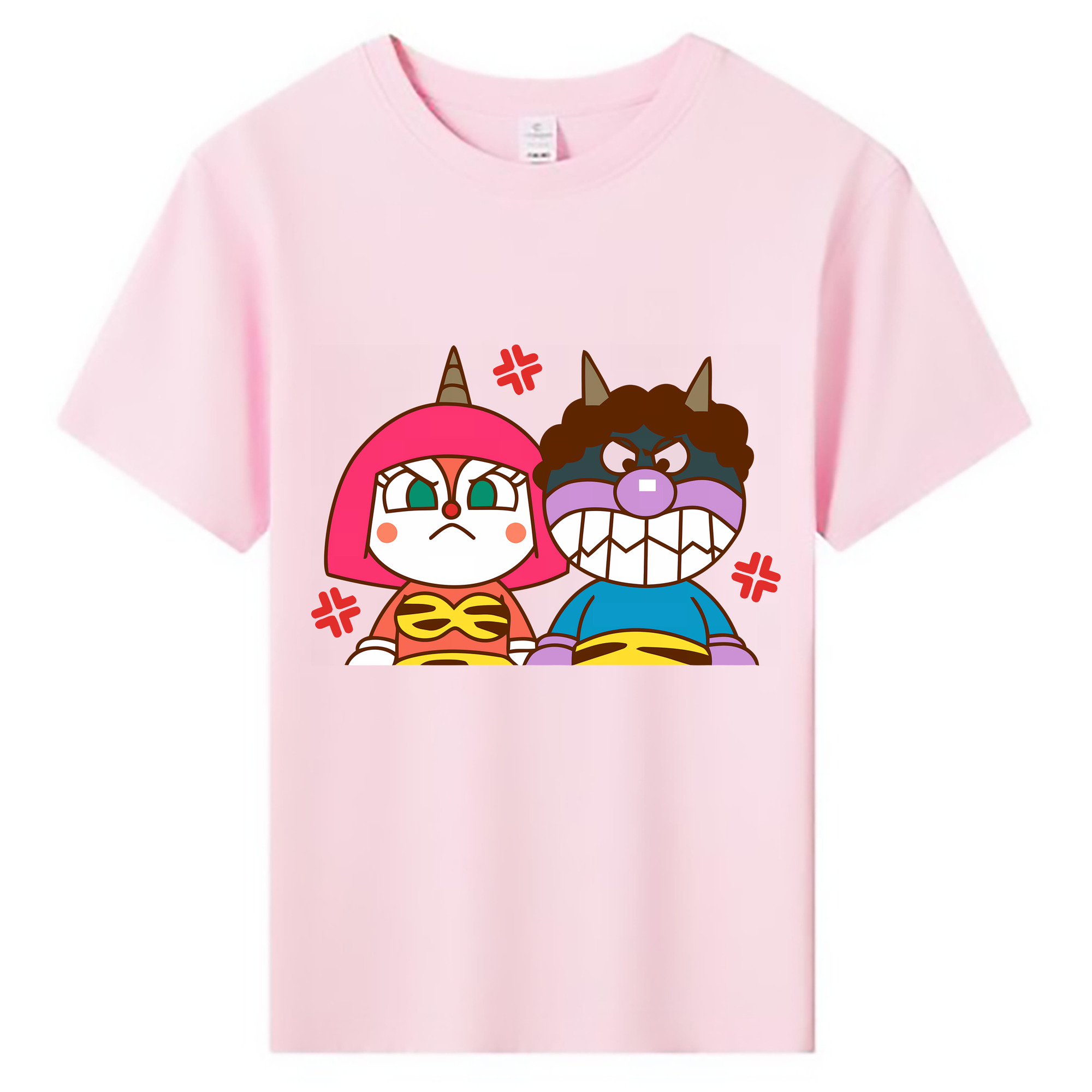 （画像用） アンパンマン Anpanman 綿100％キッズTシャツ（フロントプリント）