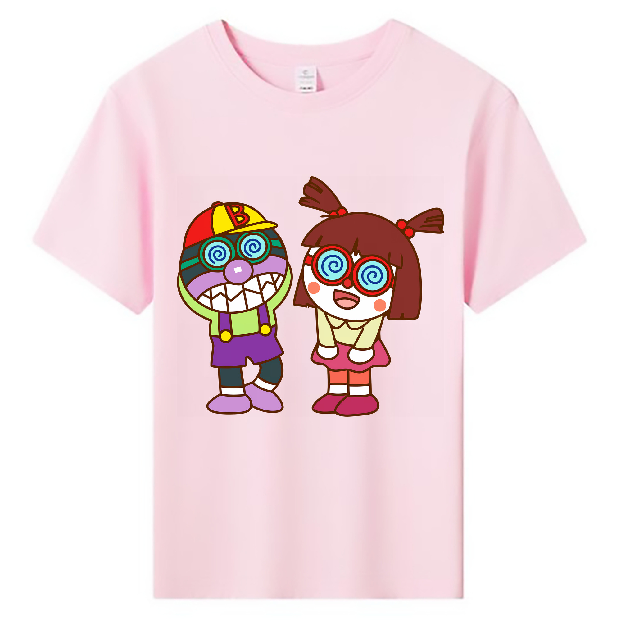 （画像用） アンパンマン Anpanman 綿100％キッズTシャツ（フロントプリント）