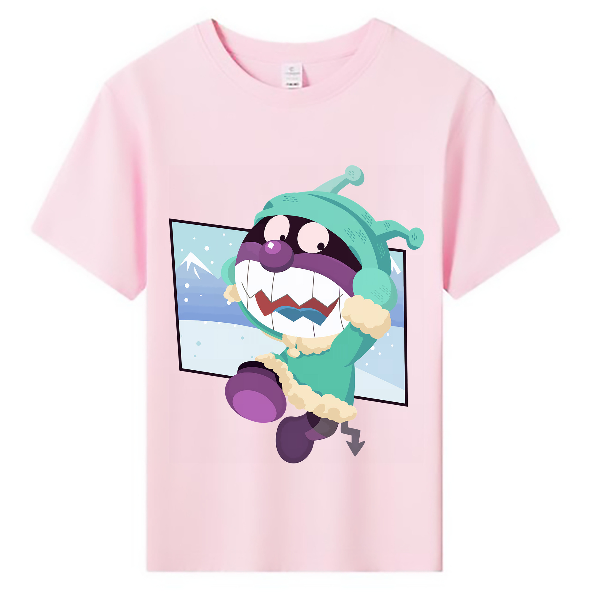 （画像用） アンパンマン Anpanman 綿100％キッズTシャツ（フロントプリント）