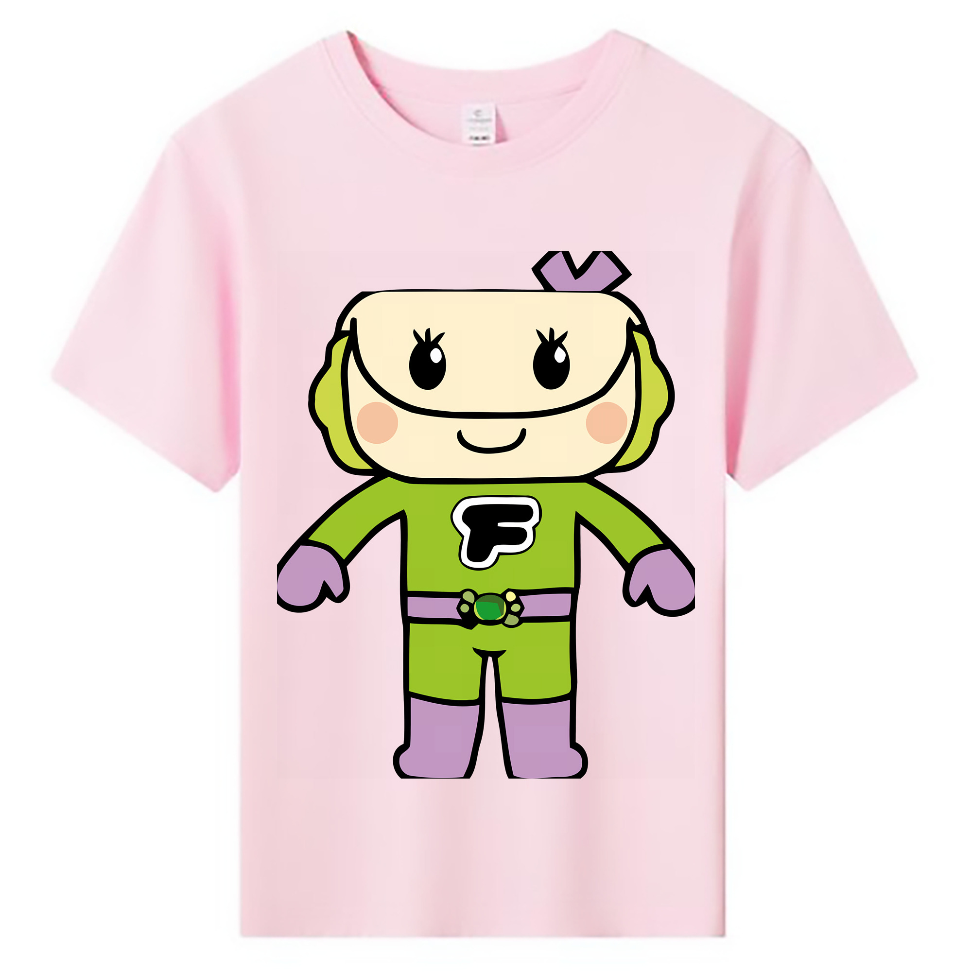 （画像用） アンパンマン Anpanman 綿100％キッズTシャツ（フロントプリント）