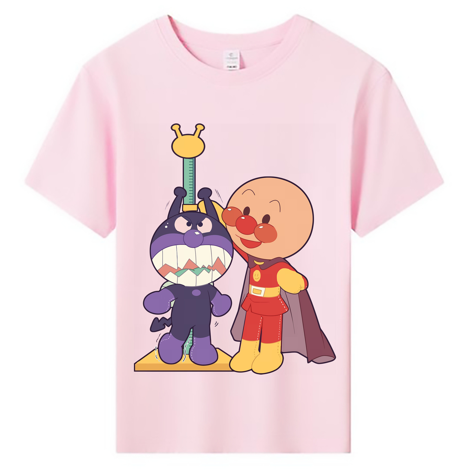 （画像用） アンパンマン Anpanman 綿100％キッズTシャツ（フロントプリント）