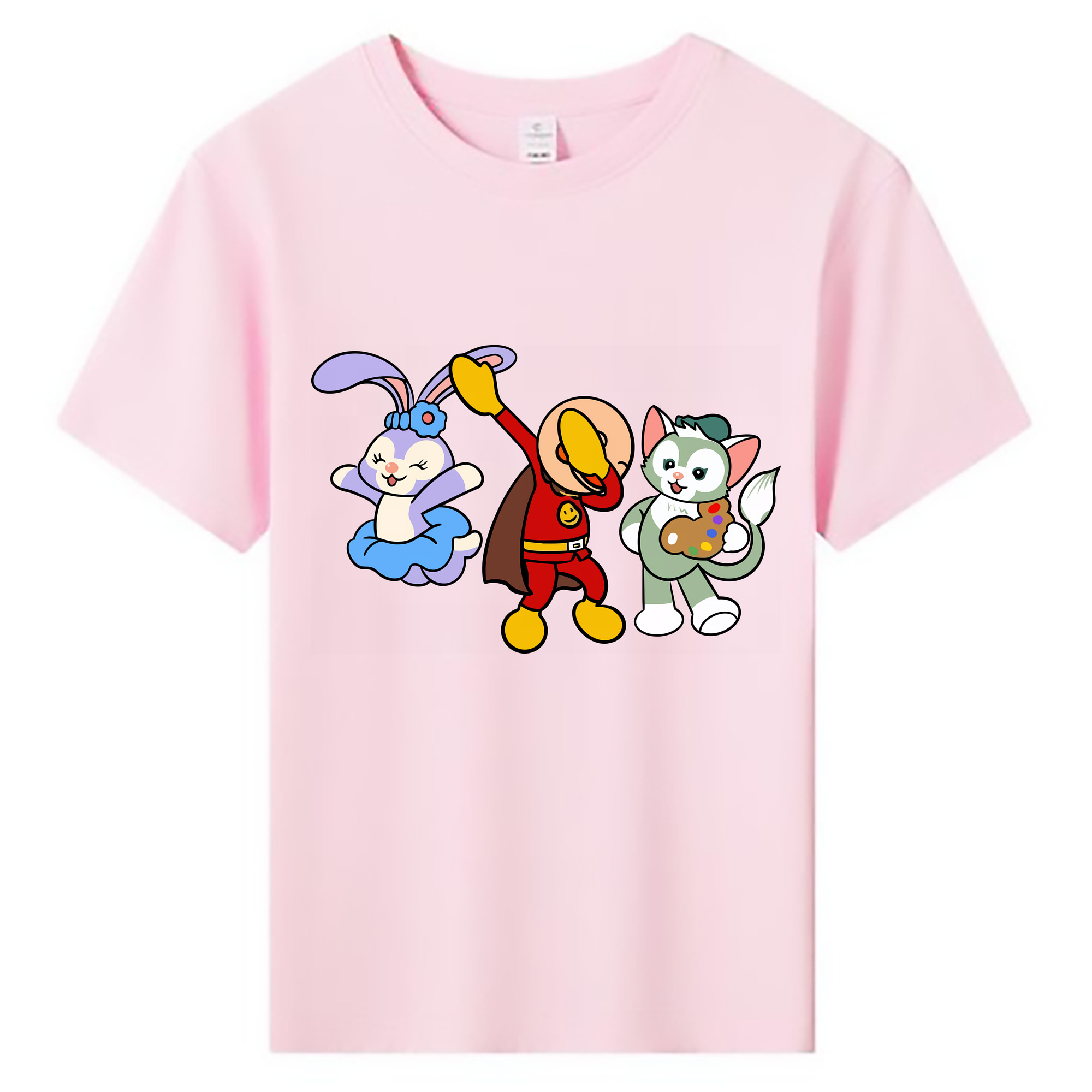 （画像用） アンパンマン Anpanman 綿100％キッズTシャツ（フロントプリント）
