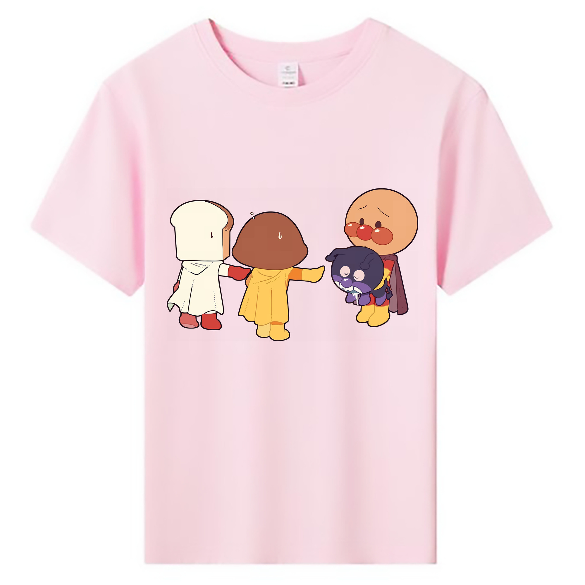 （画像用） アンパンマン Anpanman 綿100％キッズTシャツ（フロントプリント）