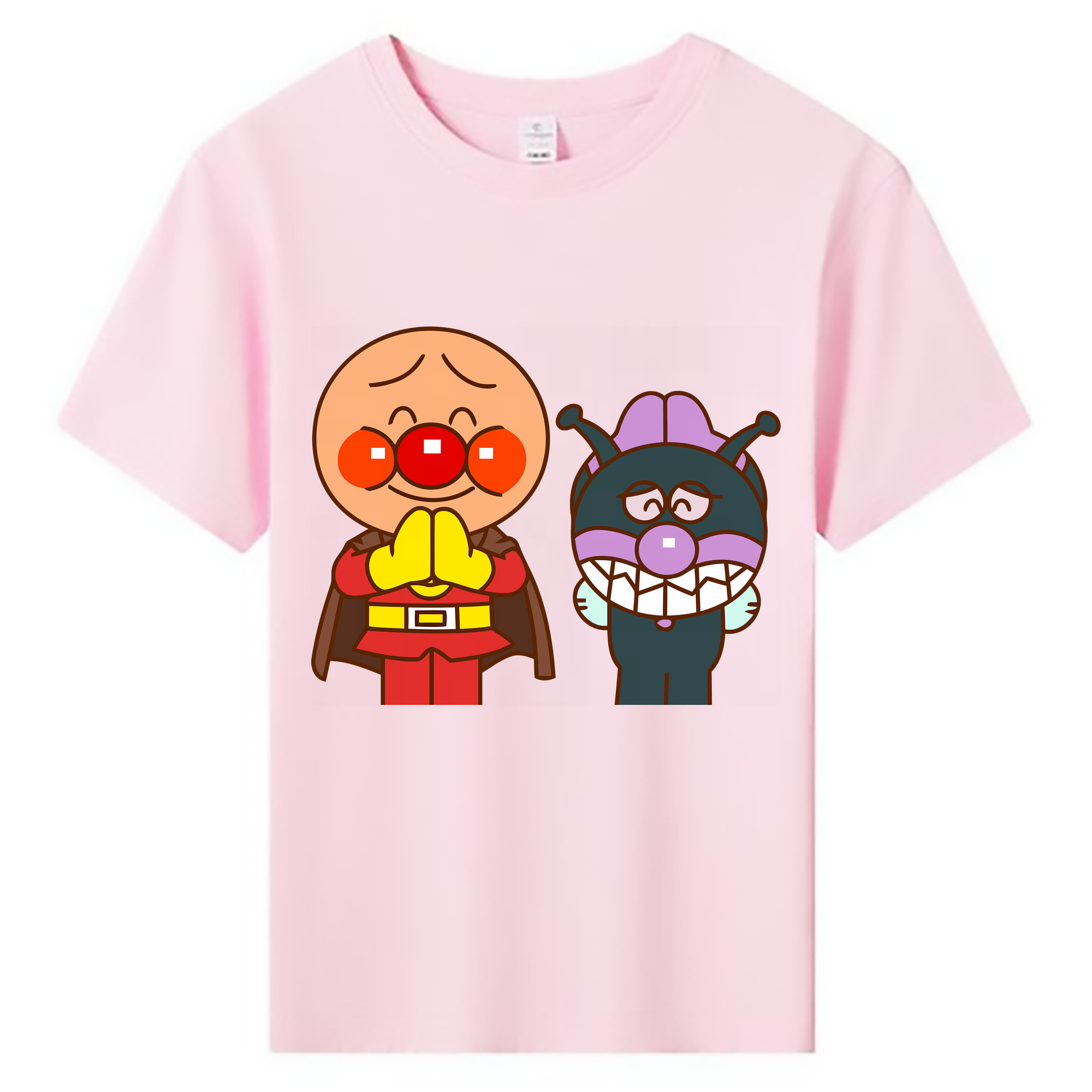（画像用） アンパンマン Anpanman 綿100％キッズTシャツ（フロントプリント）