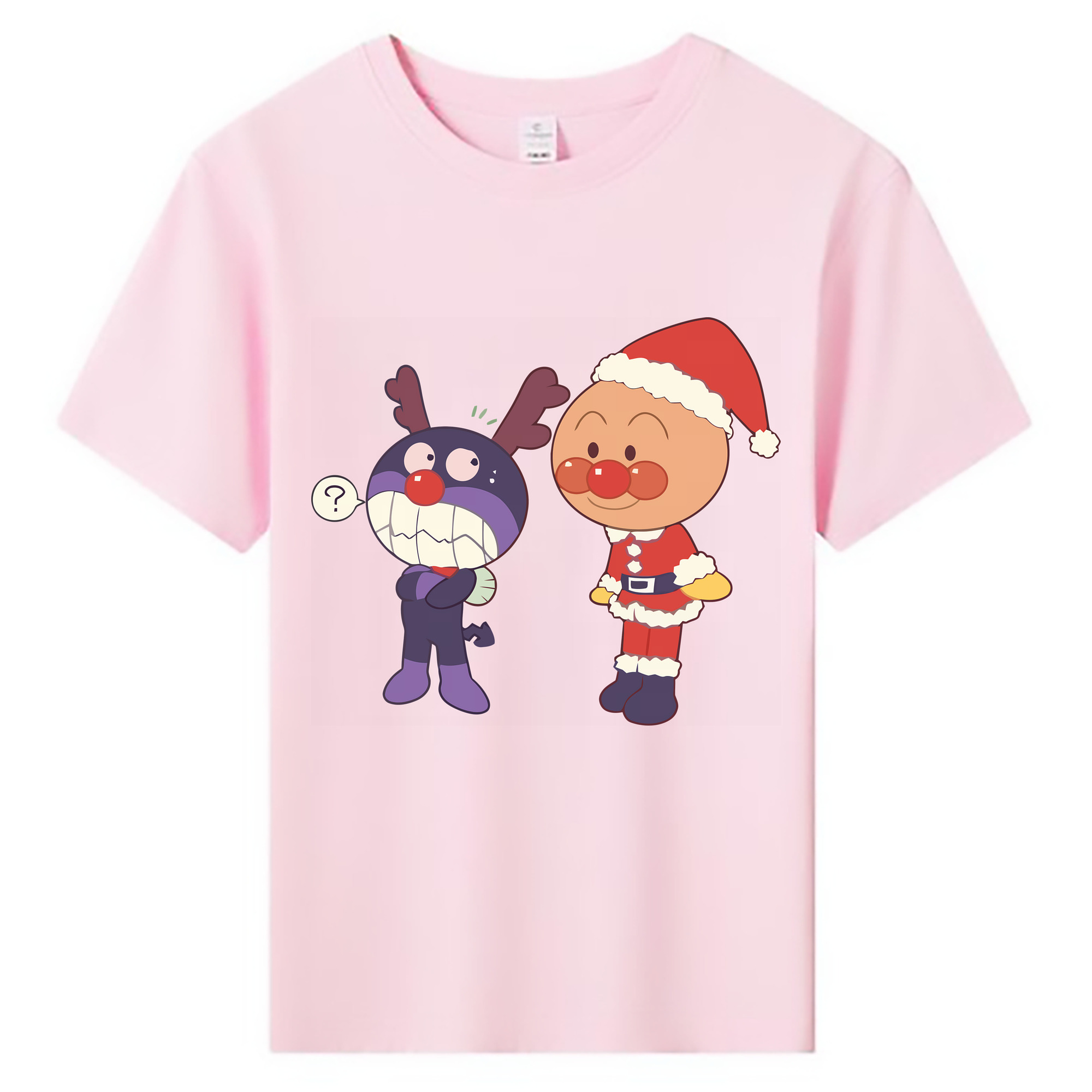 （画像用） アンパンマン Anpanman 綿100％キッズTシャツ（フロントプリント）
