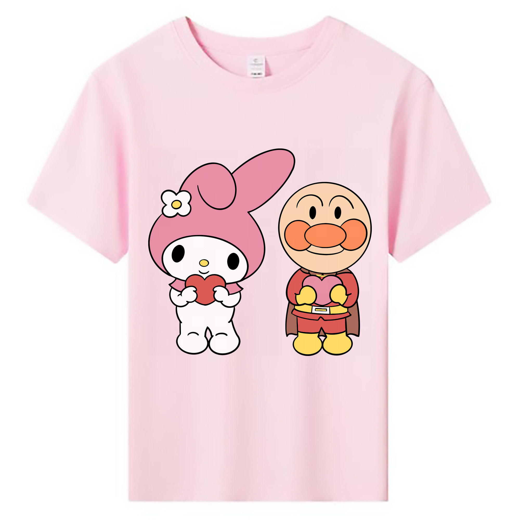 （画像用） アンパンマン Anpanman 綿100％キッズTシャツ（フロントプリント）