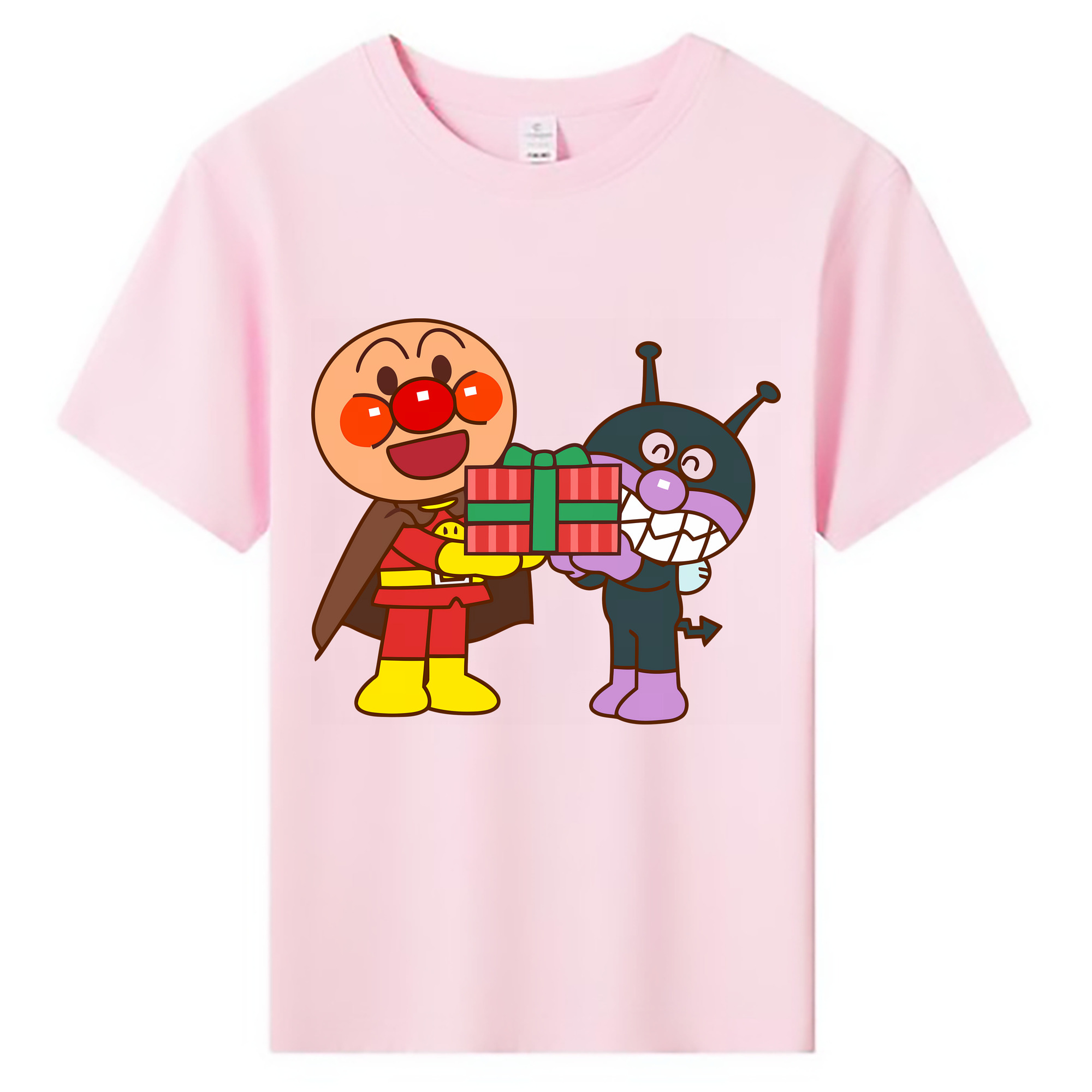 （画像用） アンパンマン Anpanman 綿100％キッズTシャツ（フロントプリント）