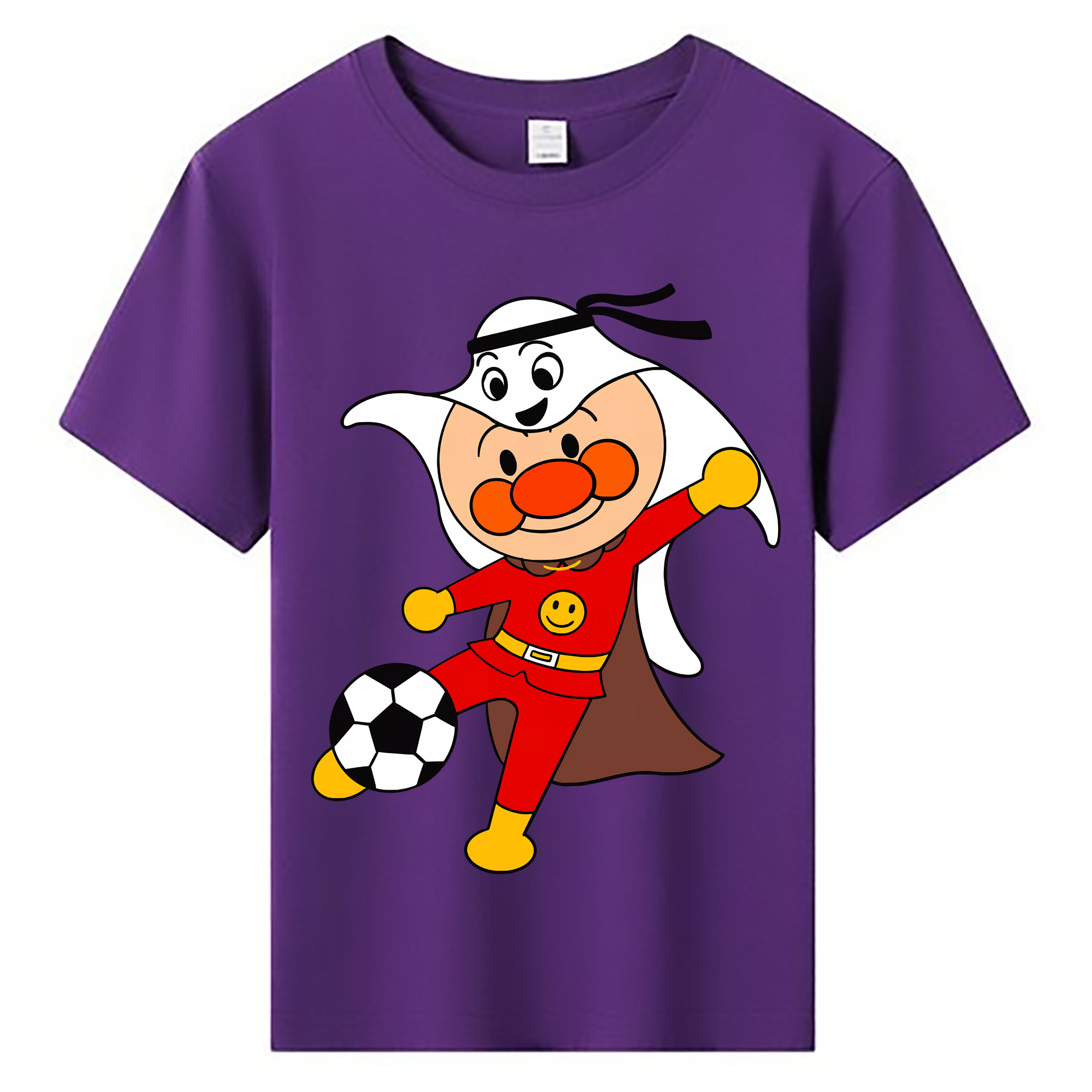 （画像用） アンパンマン Anpanman 綿100％キッズTシャツ（フロントプリント）