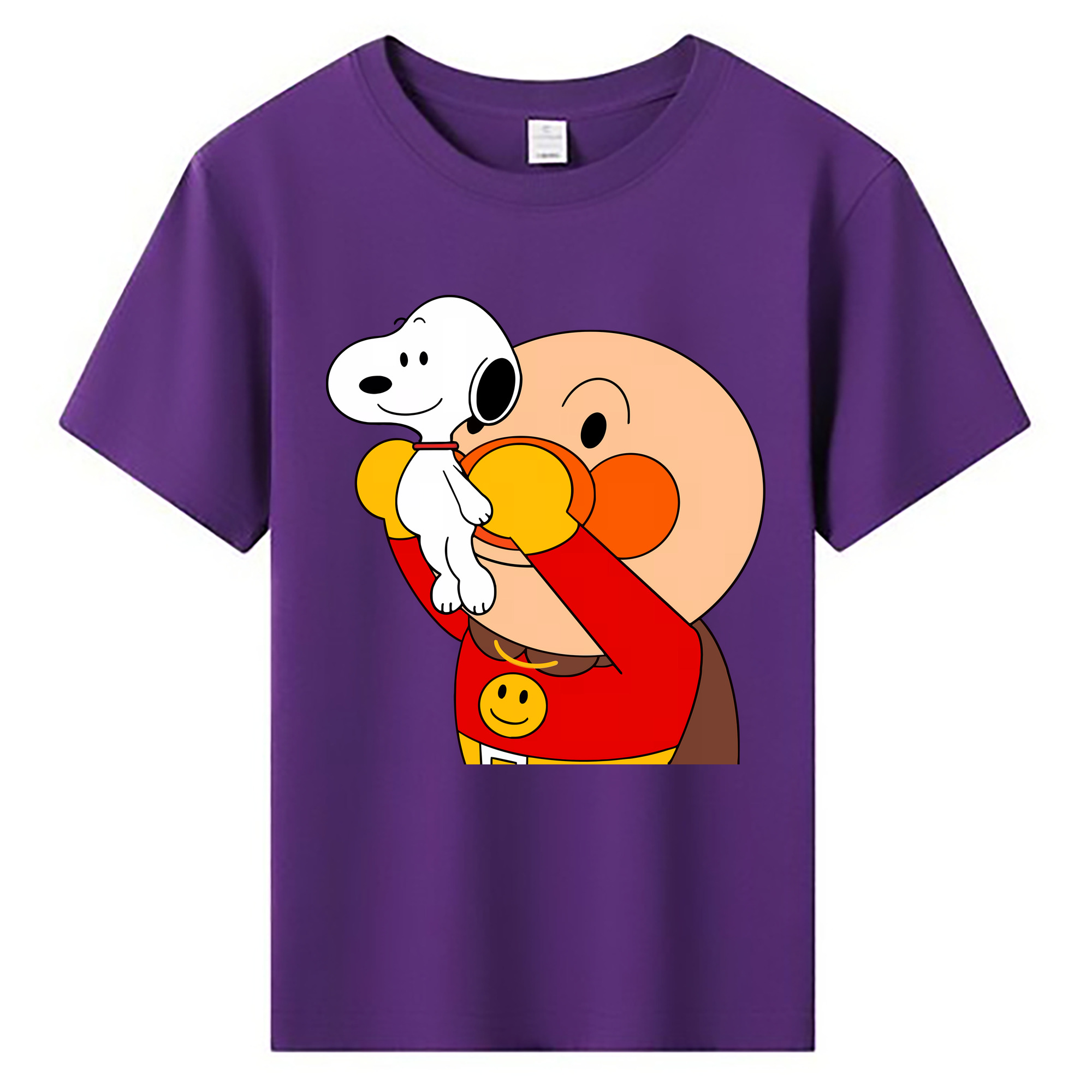 （画像用） アンパンマン Anpanman 綿100％キッズTシャツ（フロントプリント）
