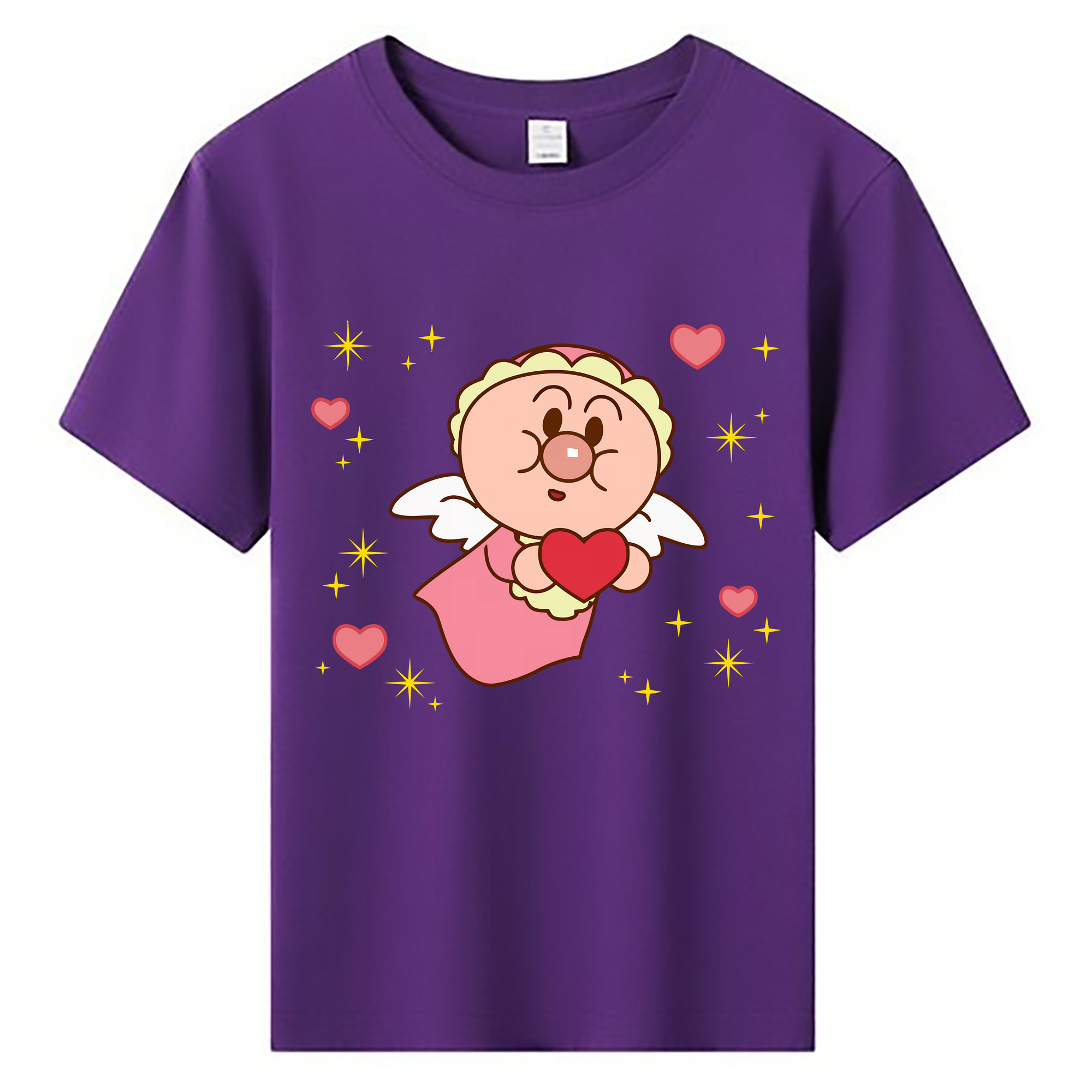 （画像用） アンパンマン Anpanman 綿100％キッズTシャツ（フロントプリント）