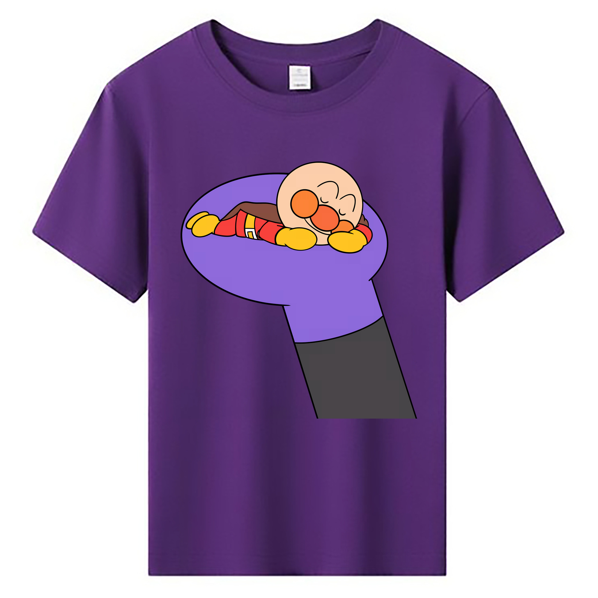 （画像用） アンパンマン Anpanman 綿100％キッズTシャツ（フロントプリント）