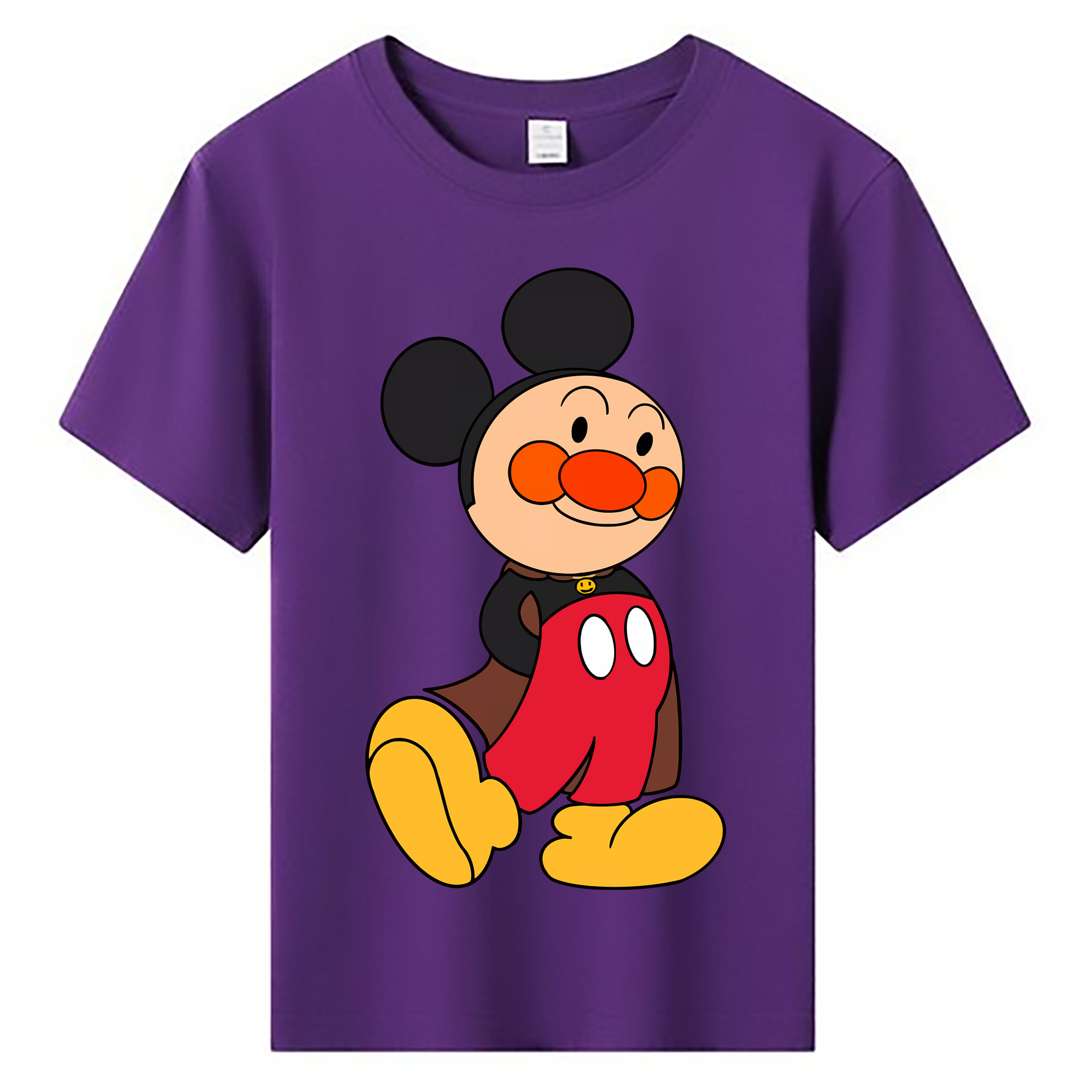 （画像用） アンパンマン Anpanman 綿100％キッズTシャツ（フロントプリント）