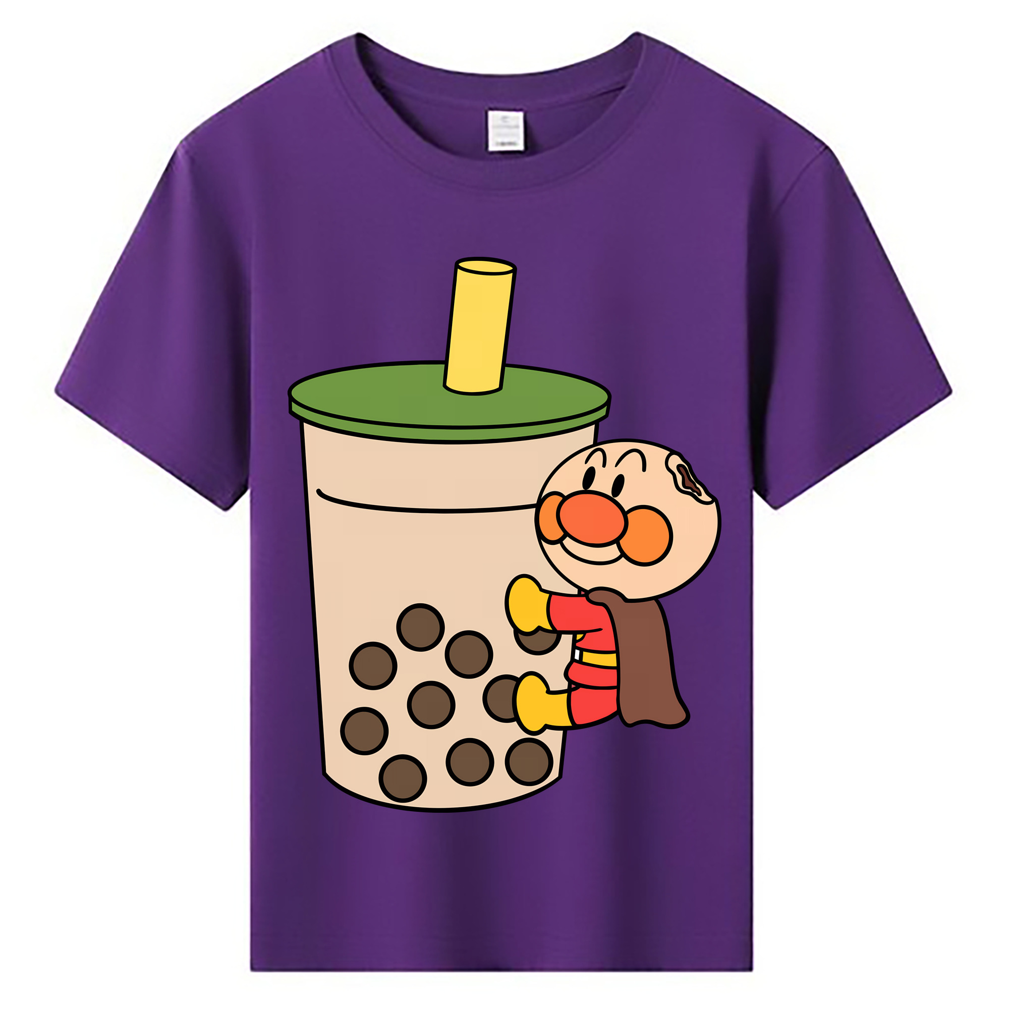（画像用） アンパンマン Anpanman 綿100％キッズTシャツ（フロントプリント）