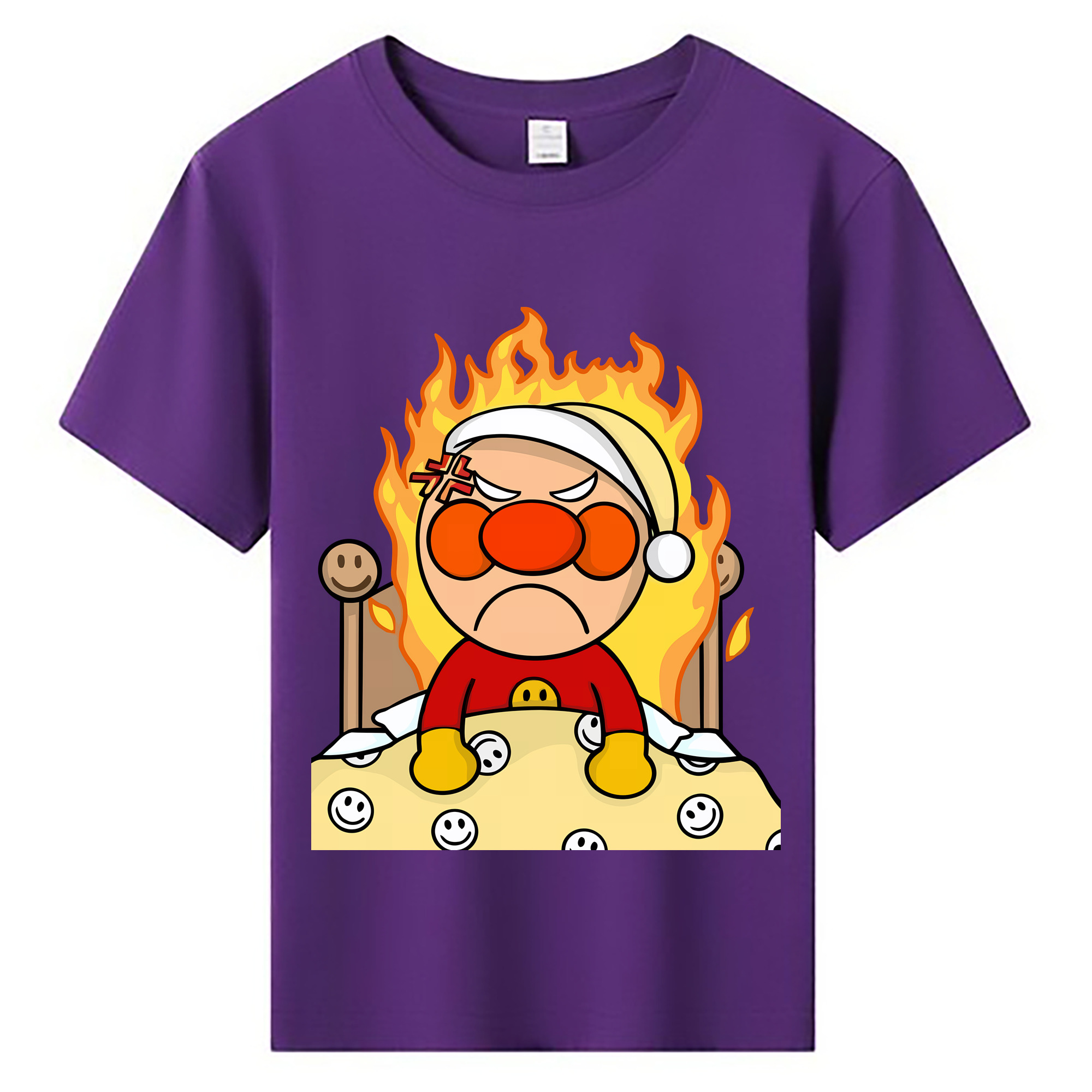 （画像用） アンパンマン Anpanman 綿100％キッズTシャツ（フロントプリント）