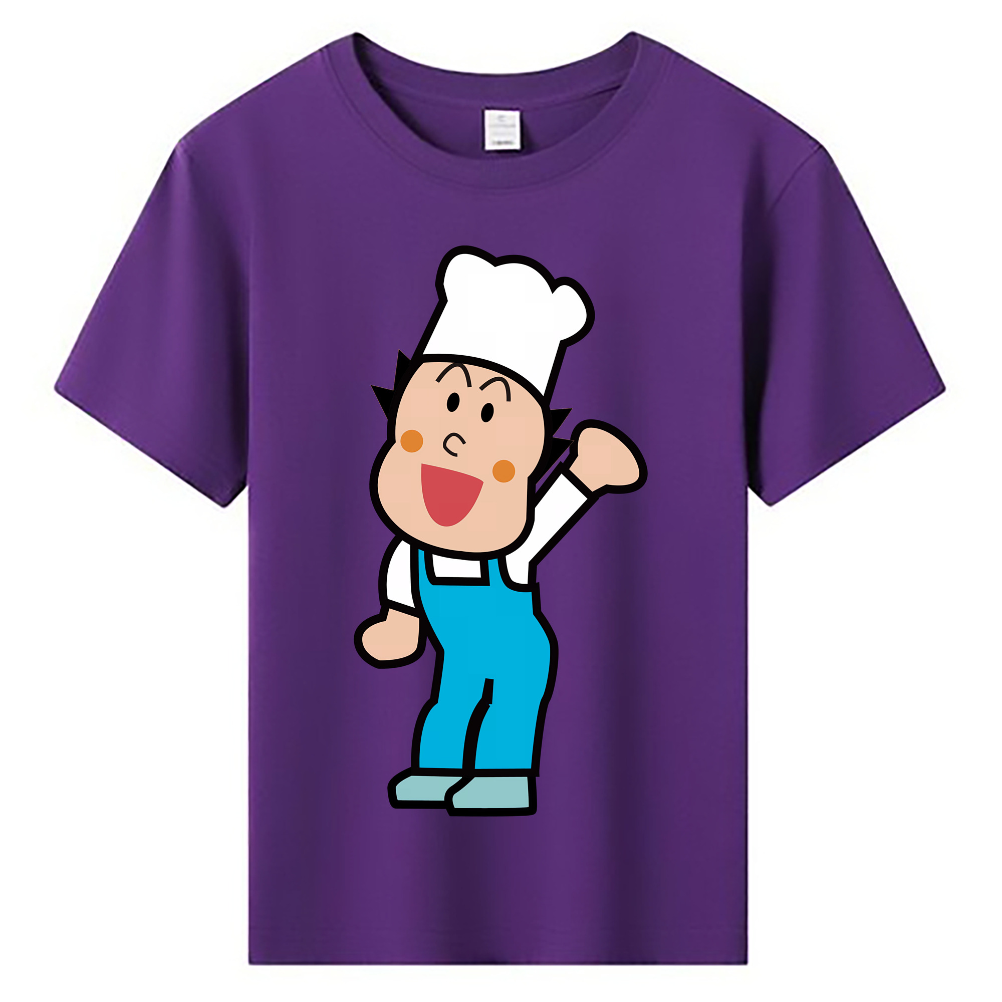 （画像用） アンパンマン Anpanman 綿100％キッズTシャツ（フロントプリント）