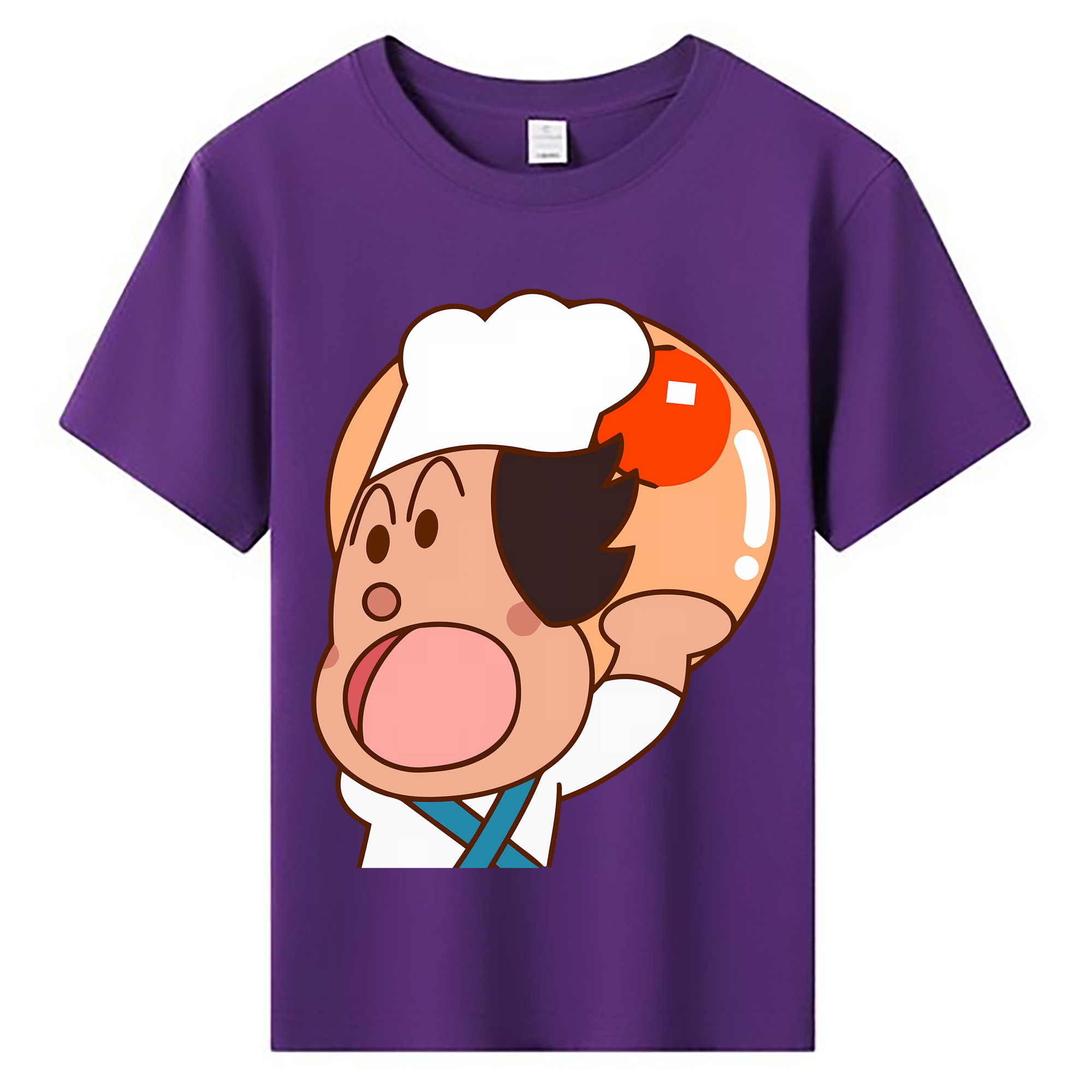 （画像用） アンパンマン Anpanman 綿100％キッズTシャツ（フロントプリント）