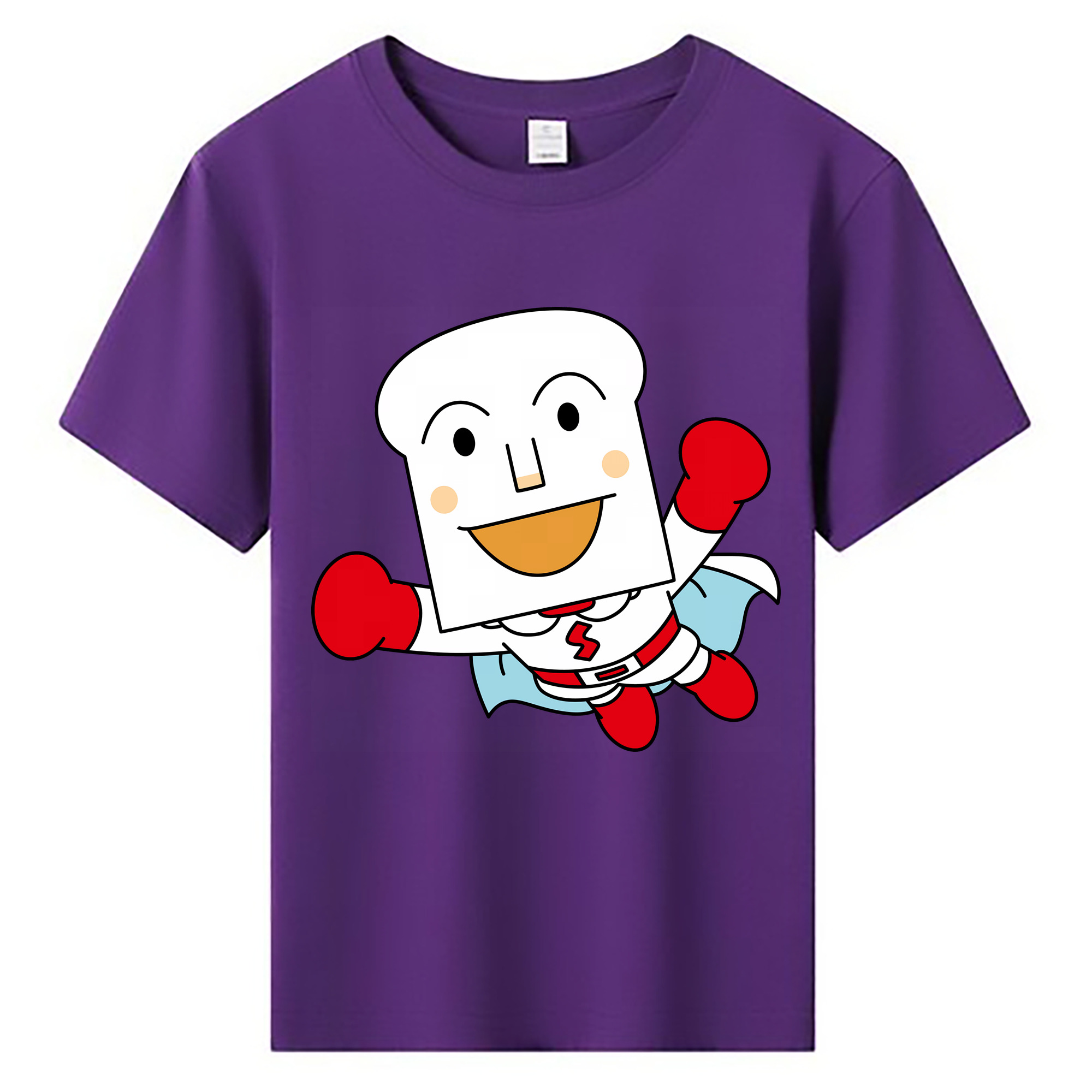 （画像用） アンパンマン Anpanman 綿100％キッズTシャツ（フロントプリント）