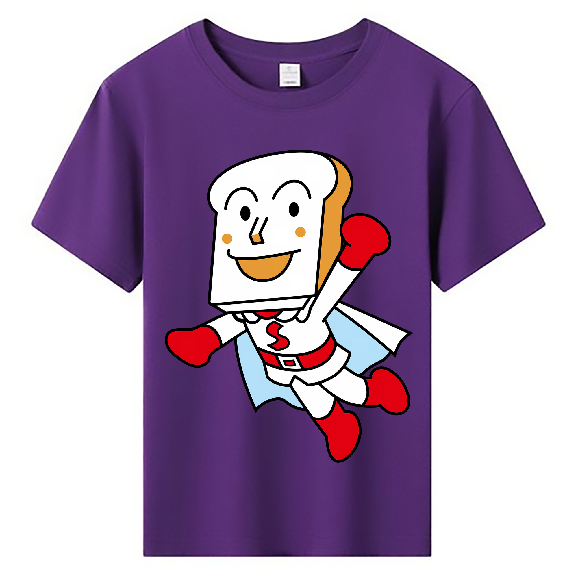 （画像用） アンパンマン Anpanman 綿100％キッズTシャツ（フロントプリント）