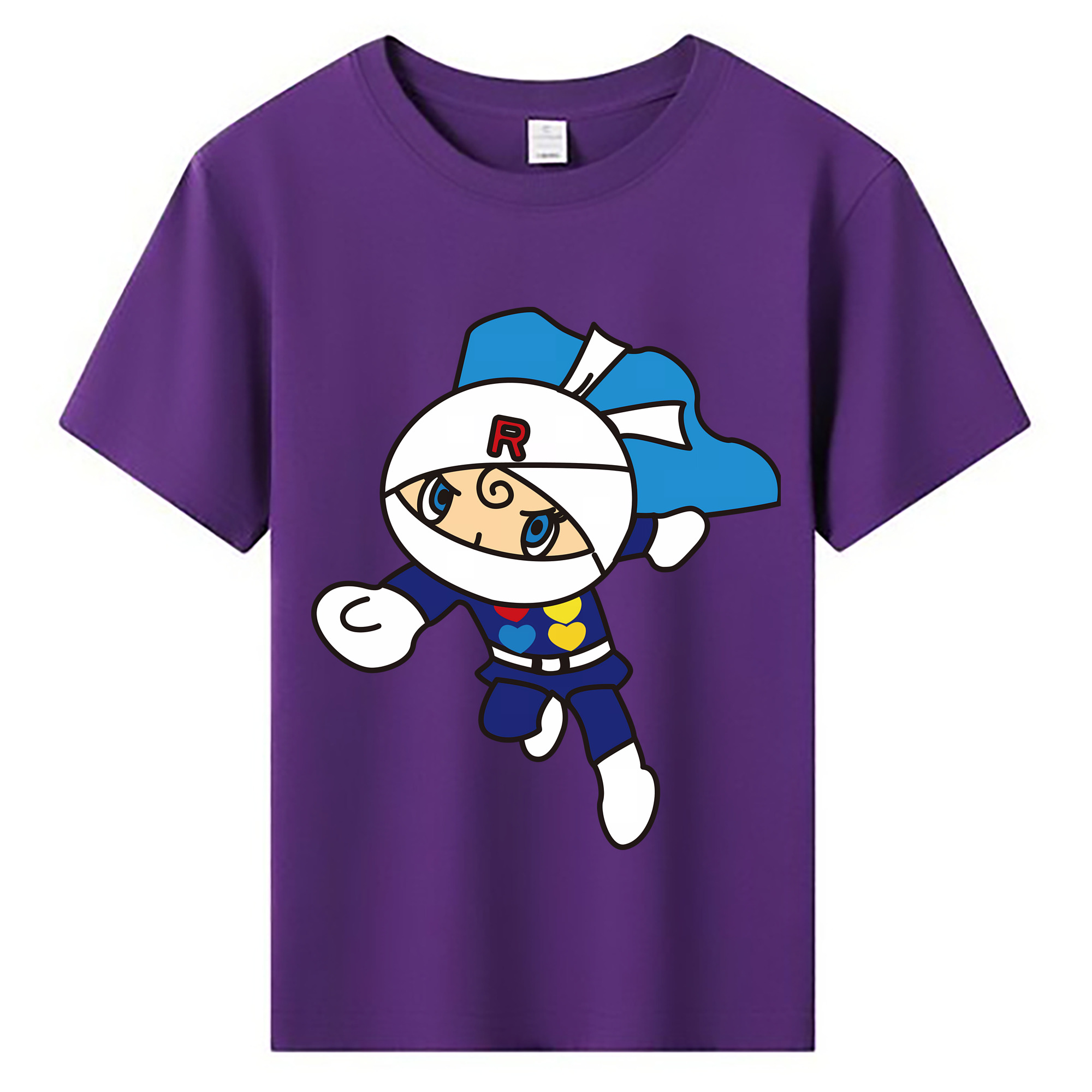 （画像用） アンパンマン Anpanman 綿100％キッズTシャツ（フロントプリント）