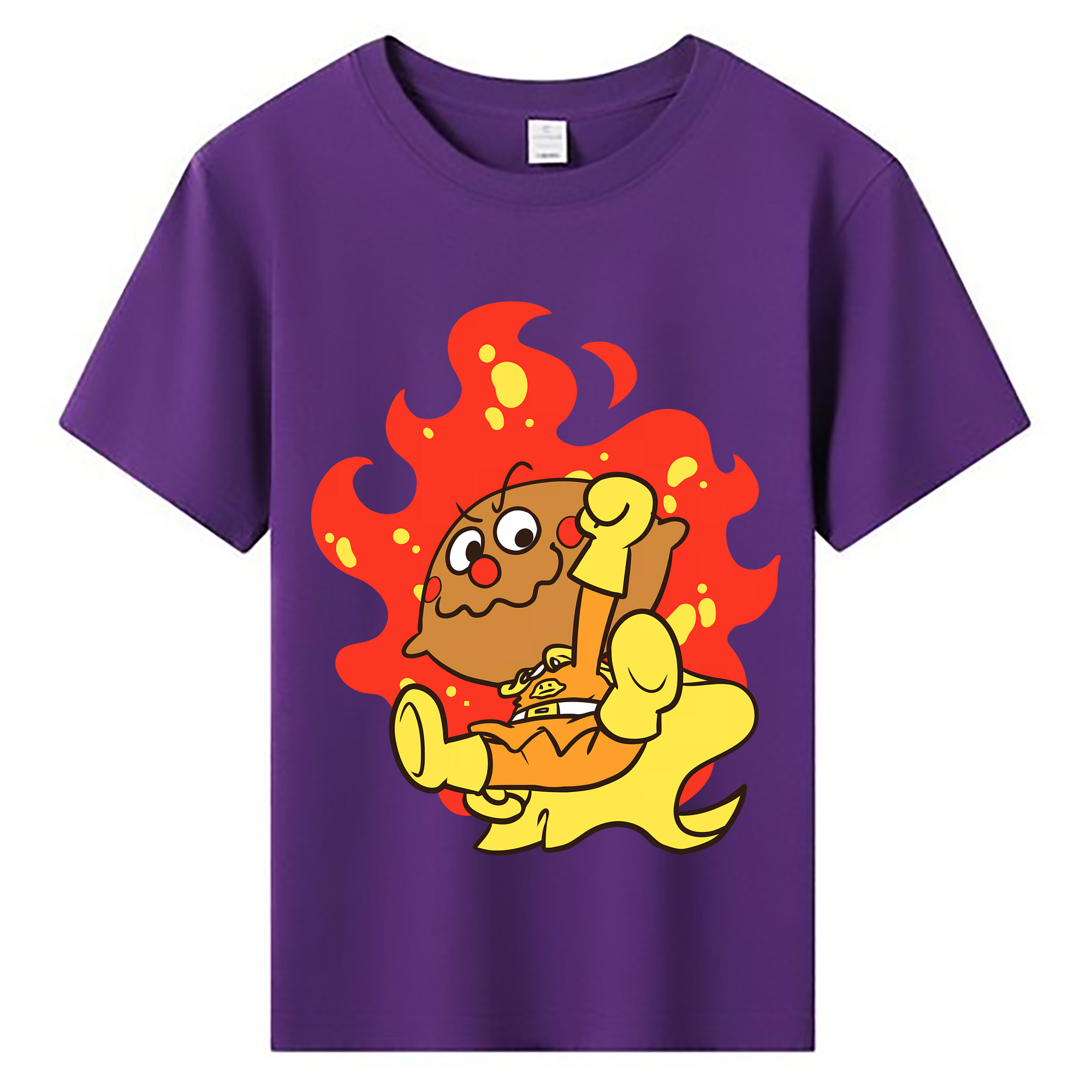 （画像用） アンパンマン Anpanman 綿100％キッズTシャツ（フロントプリント）