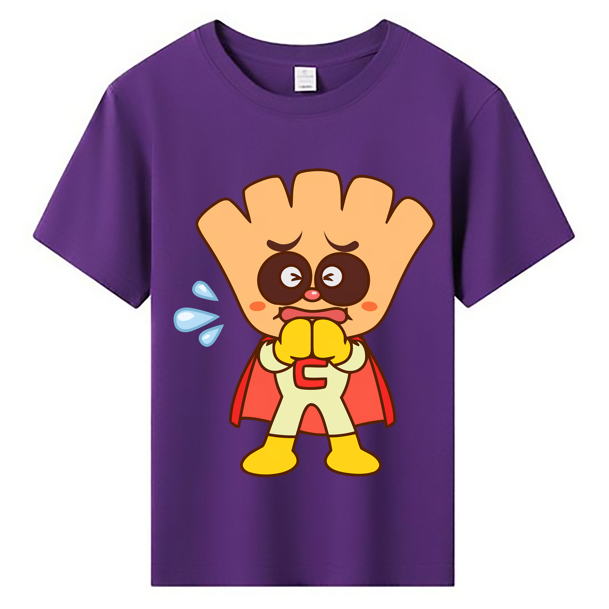 （画像用） アンパンマン Anpanman 綿100％キッズTシャツ（フロントプリント）