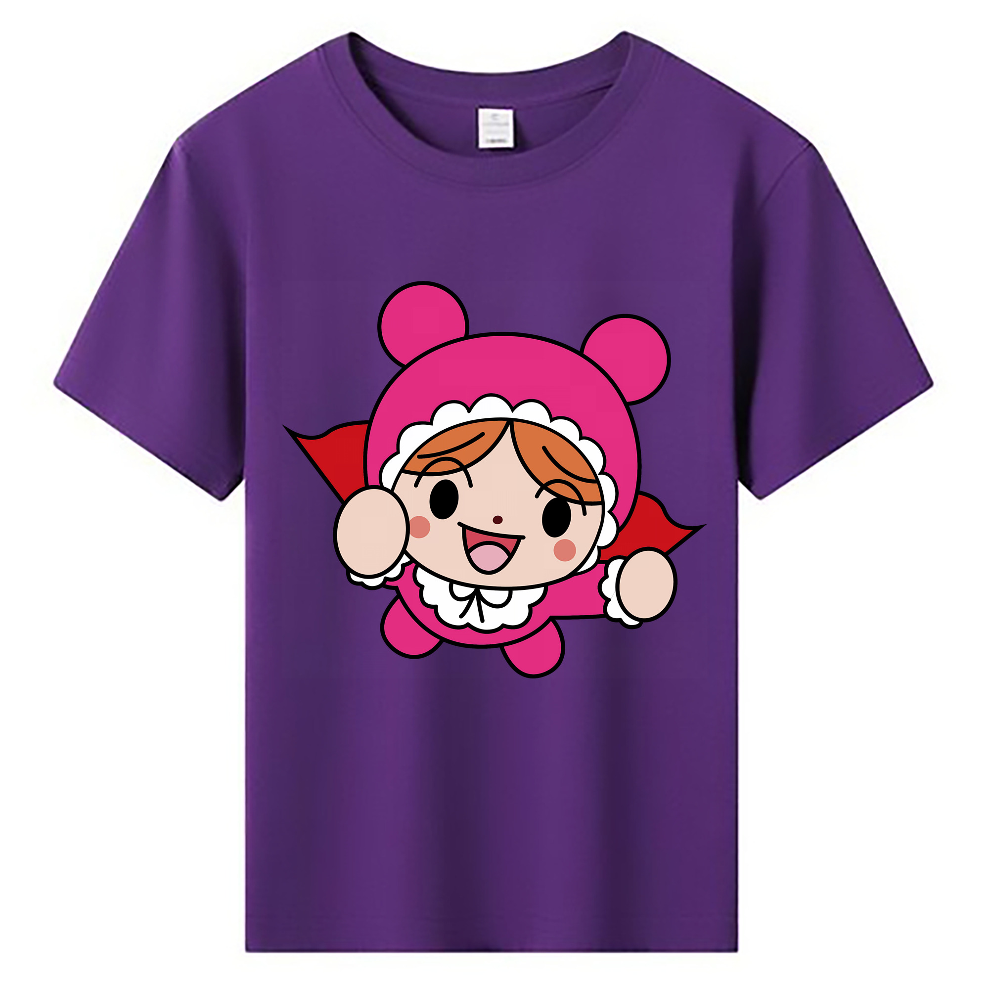 （画像用） アンパンマン Anpanman 綿100％キッズTシャツ（フロントプリント）
