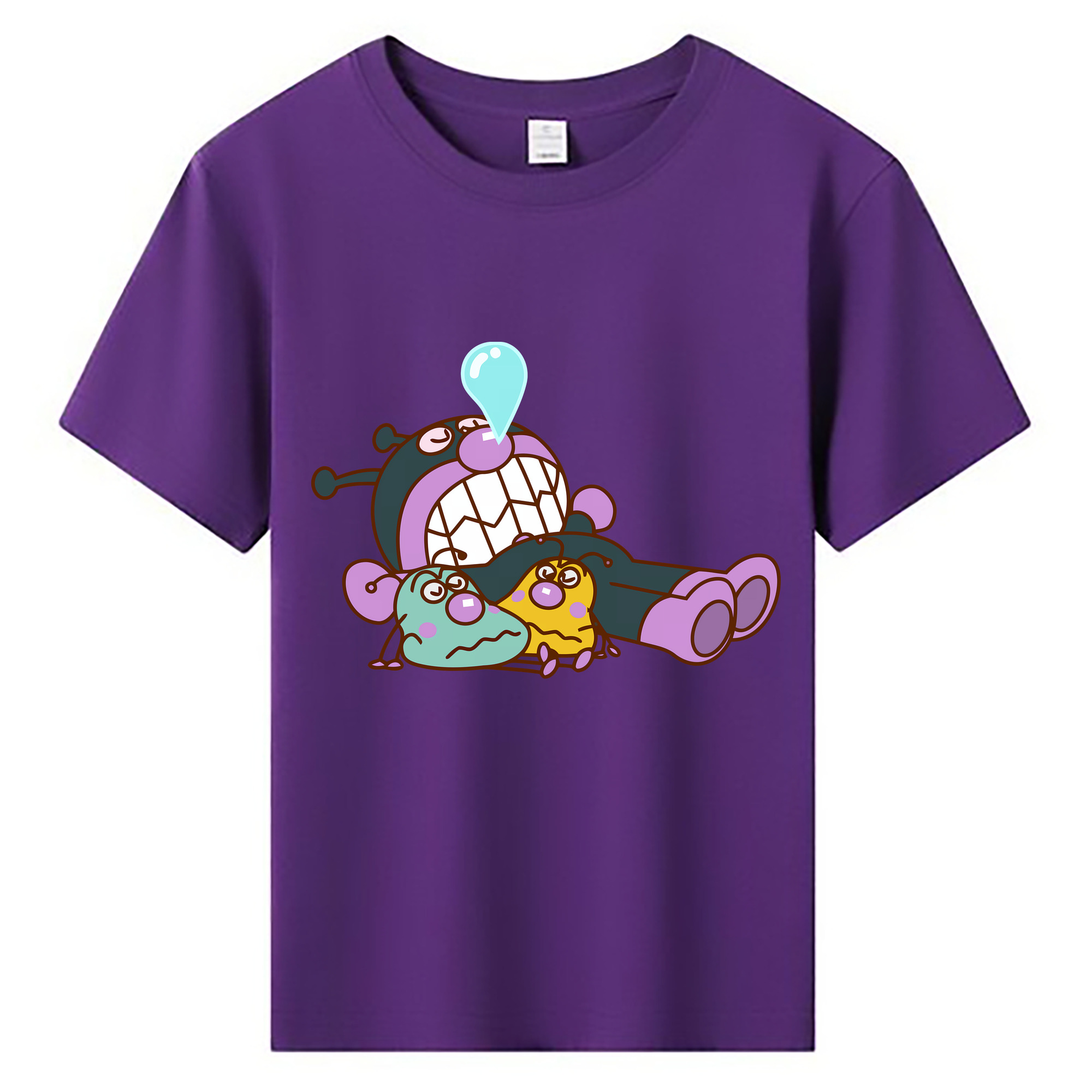 （画像用） アンパンマン Anpanman 綿100％キッズTシャツ（フロントプリント）