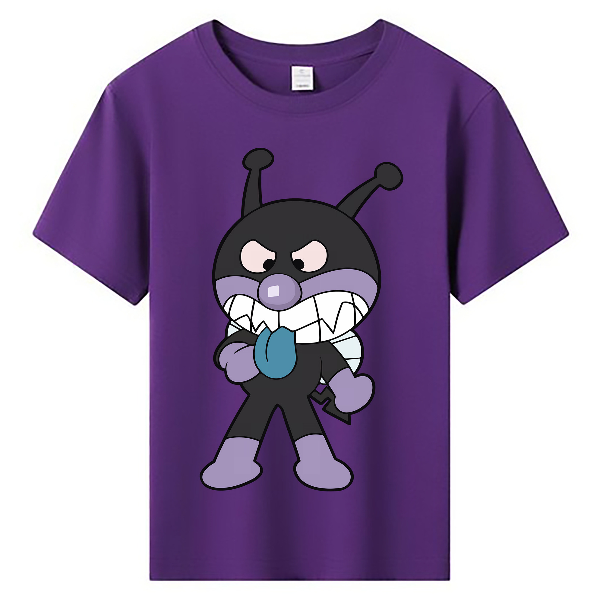 （画像用） アンパンマン Anpanman 綿100％キッズTシャツ（フロントプリント）