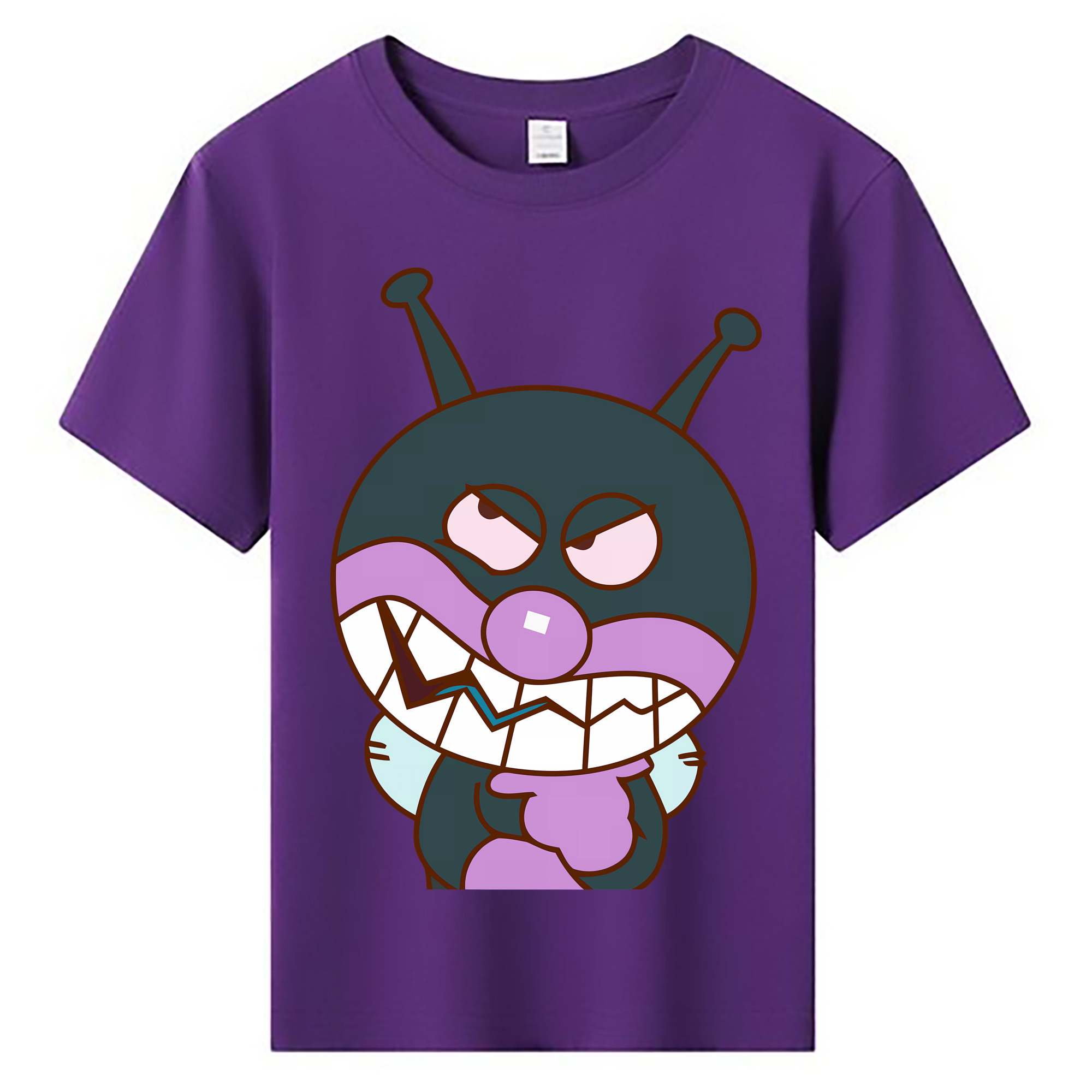 （画像用） アンパンマン Anpanman 綿100％キッズTシャツ（フロントプリント）