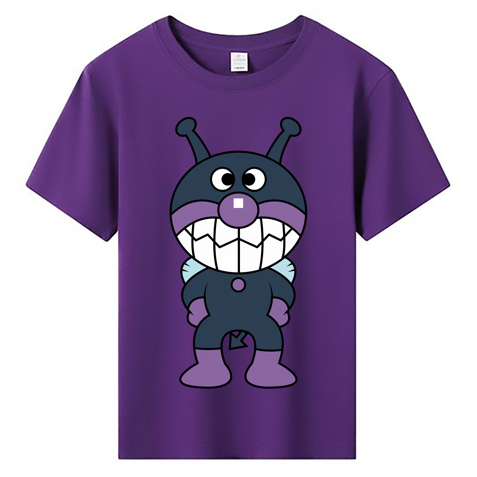 （画像用） アンパンマン Anpanman 綿100％キッズTシャツ（フロントプリント）