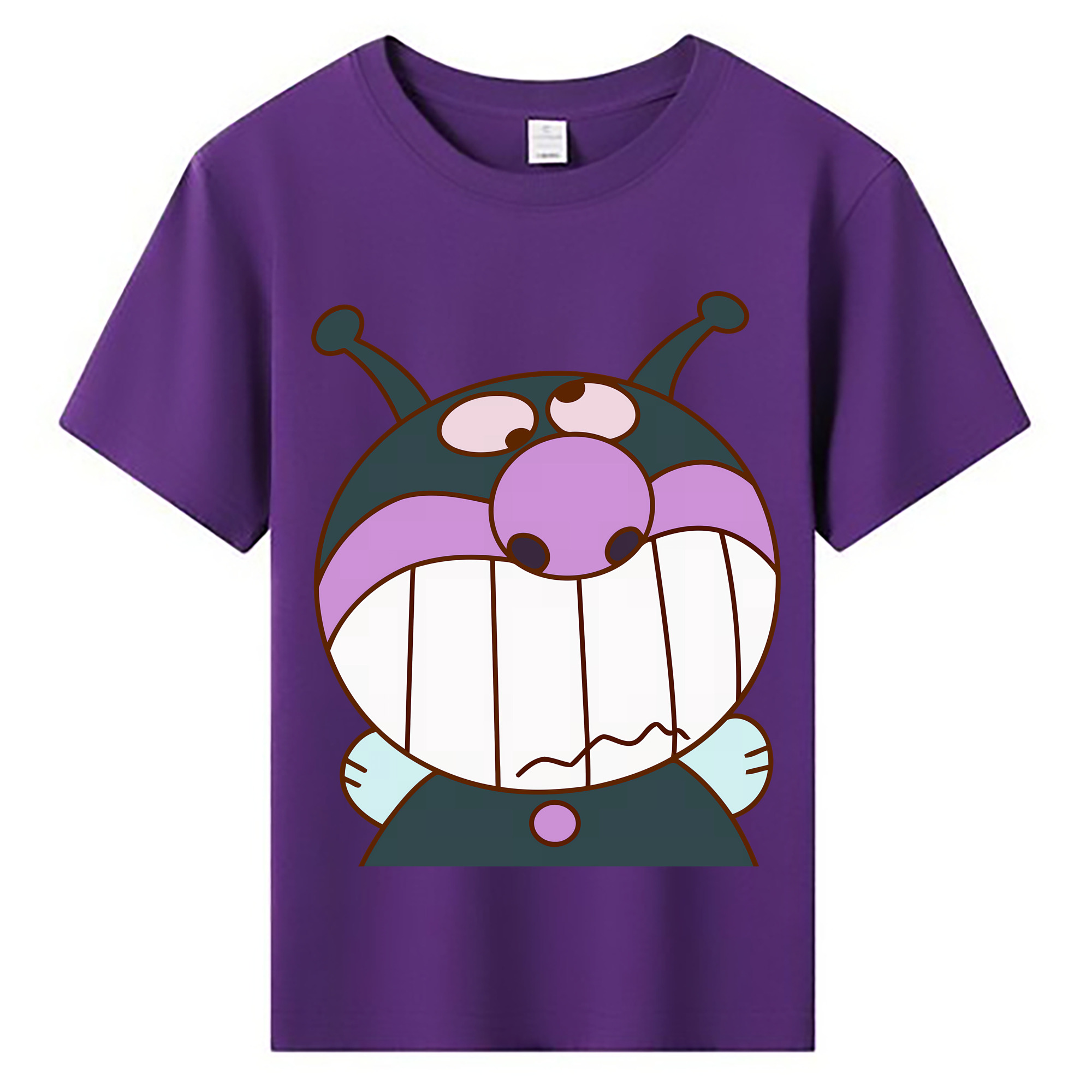 （画像用） アンパンマン Anpanman 綿100％キッズTシャツ（フロントプリント）