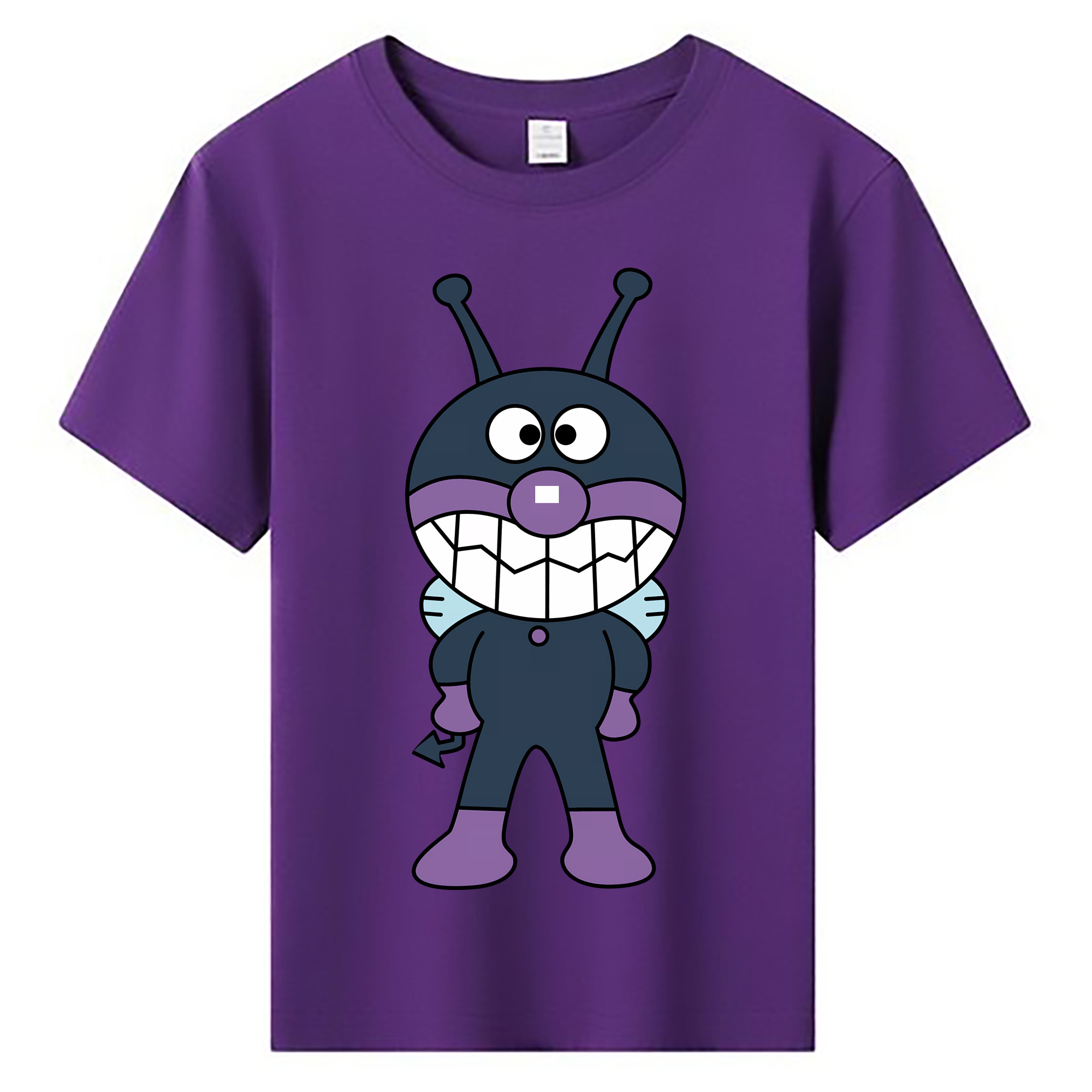 （画像用） アンパンマン Anpanman 綿100％キッズTシャツ（フロントプリント）