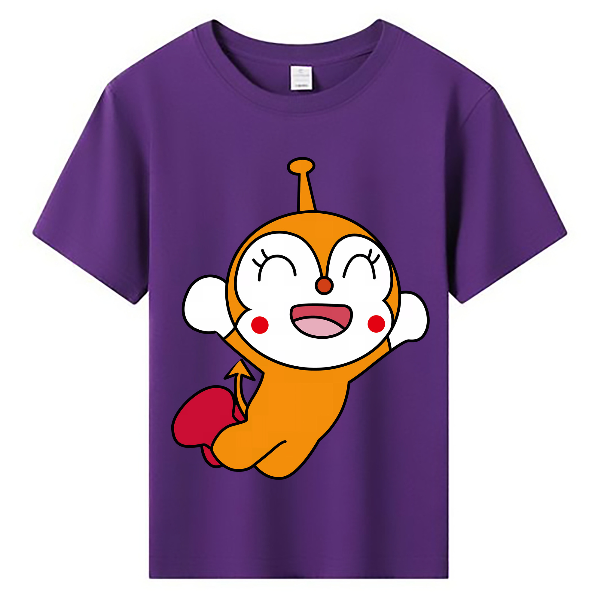 （画像用） アンパンマン Anpanman 綿100％キッズTシャツ（フロントプリント）