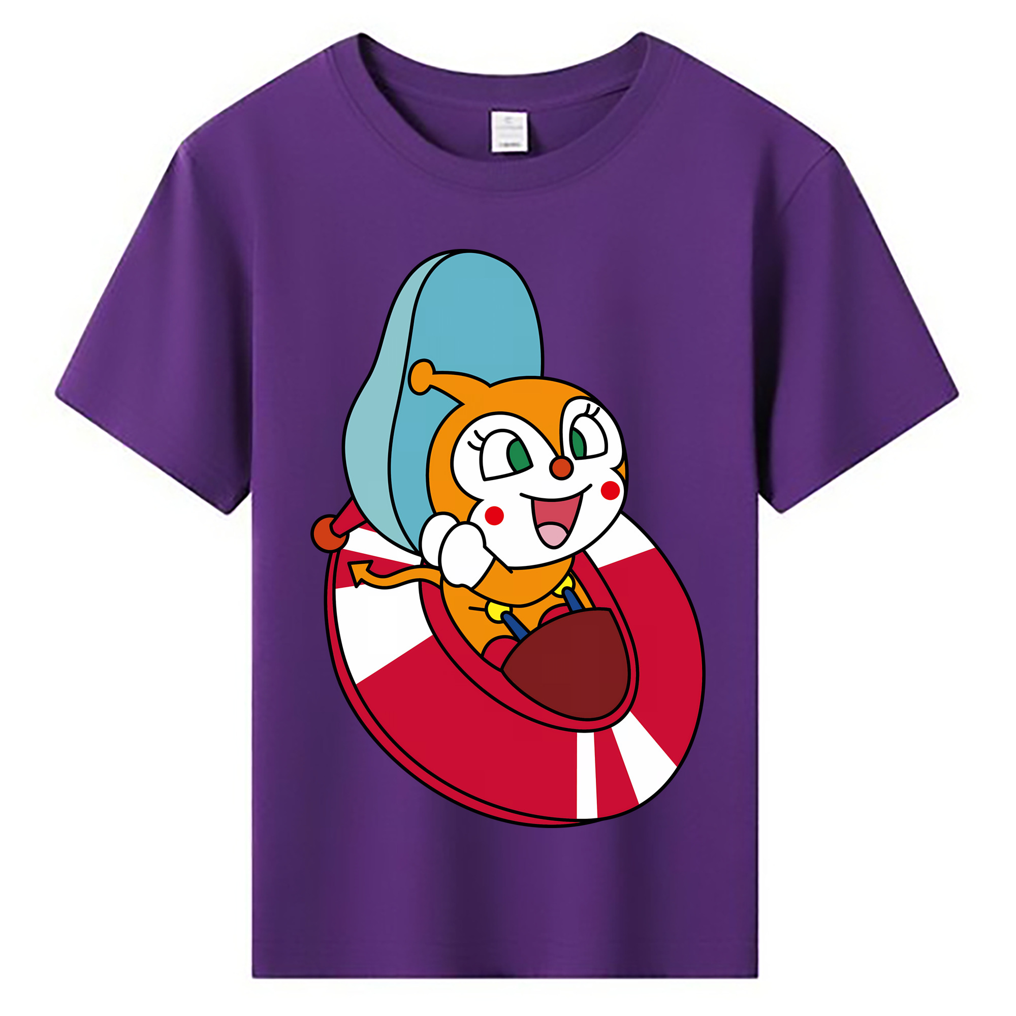 （画像用） アンパンマン Anpanman 綿100％キッズTシャツ（フロントプリント）