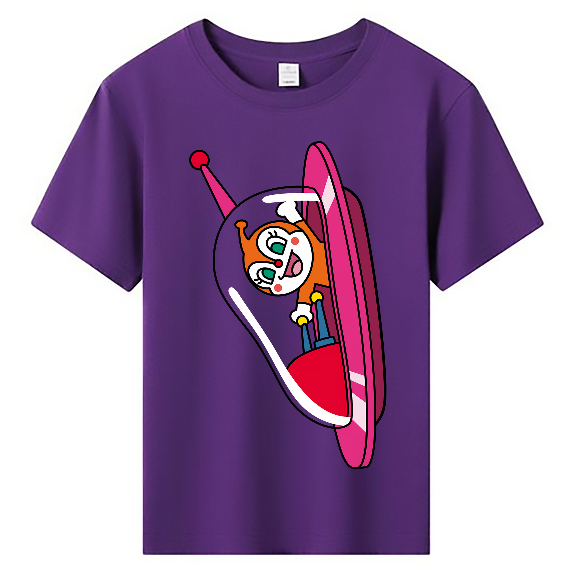 （画像用） アンパンマン Anpanman 綿100％キッズTシャツ（フロントプリント）