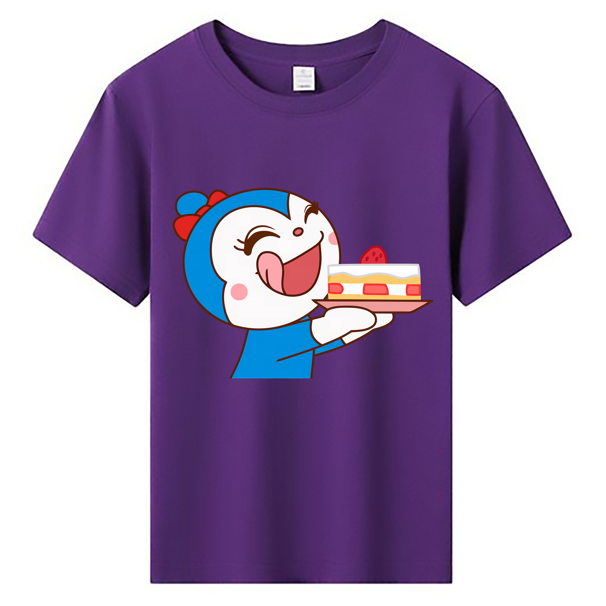 （画像用） アンパンマン Anpanman 綿100％キッズTシャツ（フロントプリント）