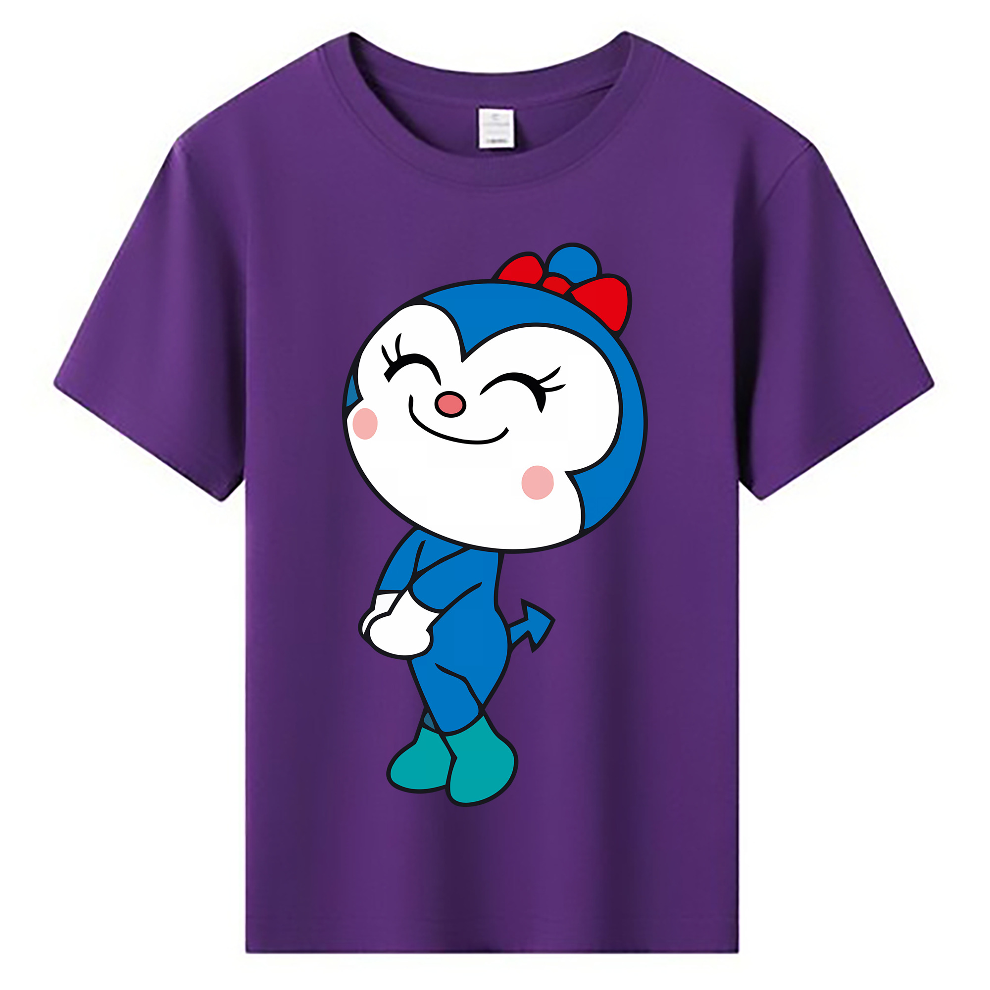 （画像用） アンパンマン Anpanman 綿100％キッズTシャツ（フロントプリント）