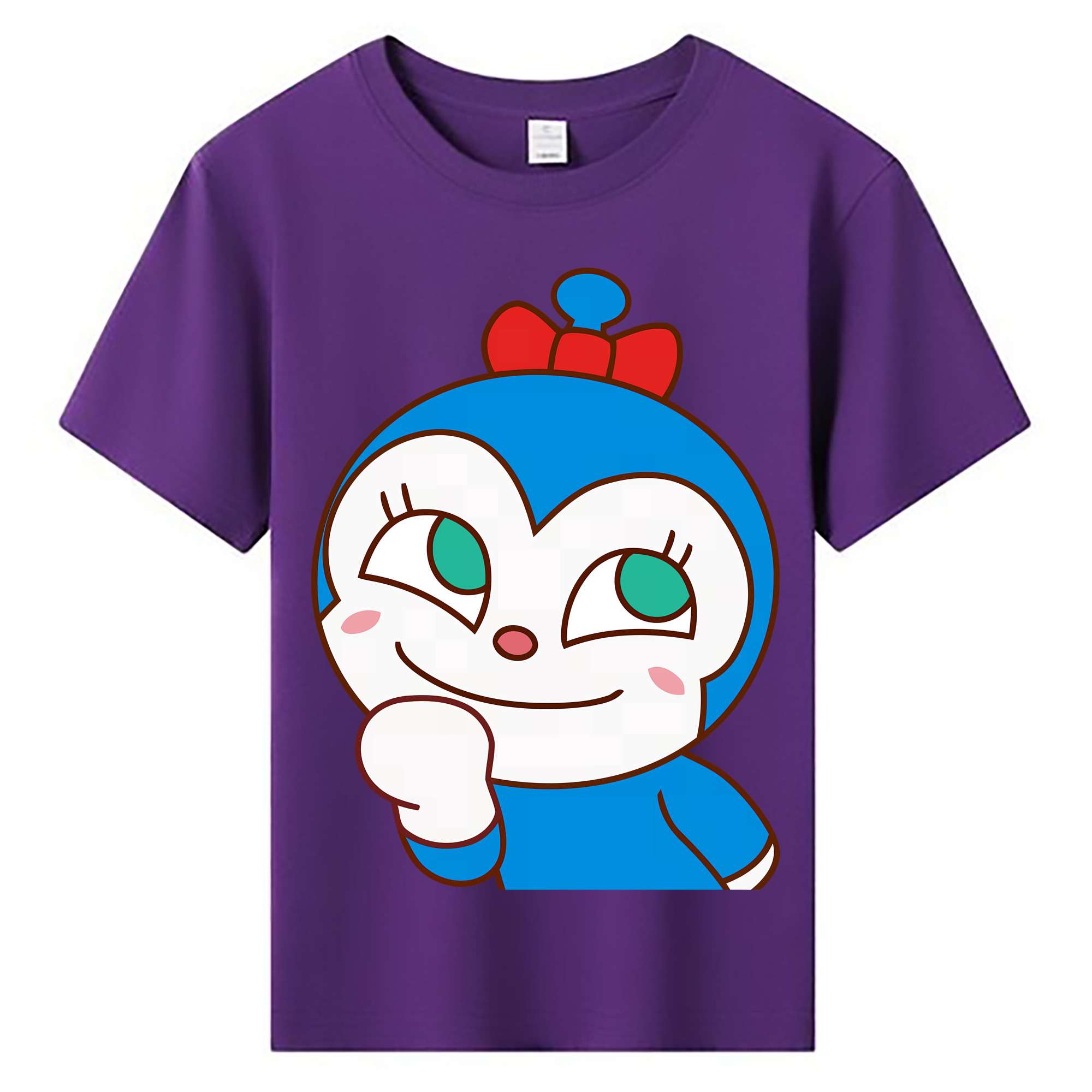 （画像用） アンパンマン Anpanman 綿100％キッズTシャツ（フロントプリント）