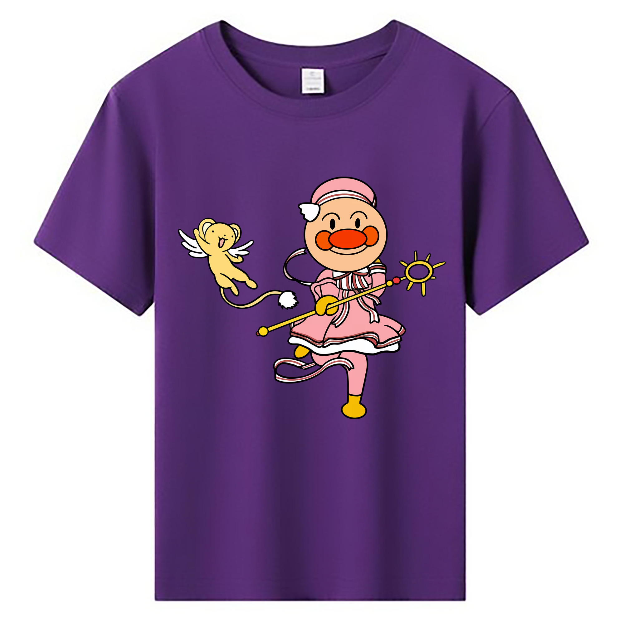 （画像用） アンパンマン Anpanman 綿100％キッズTシャツ（フロントプリント）