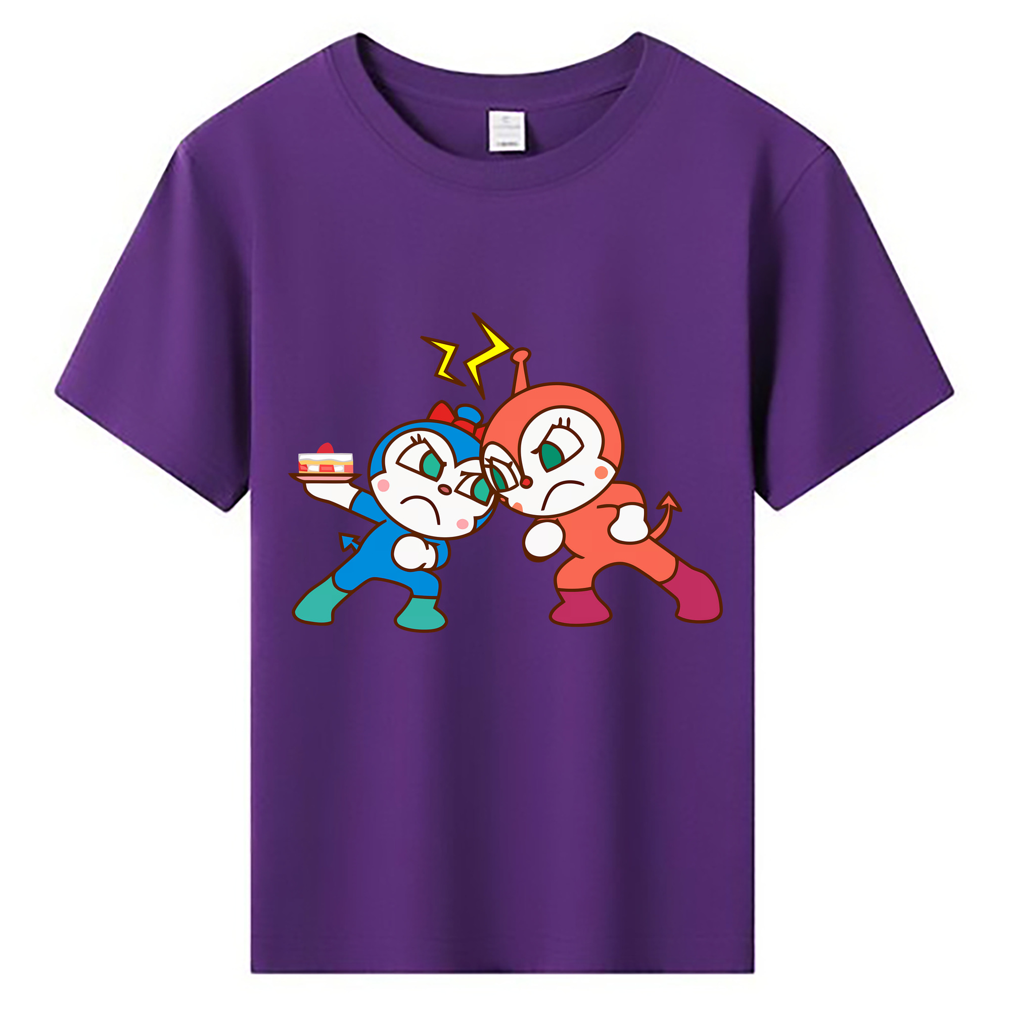 （画像用） アンパンマン Anpanman 綿100％キッズTシャツ（フロントプリント）