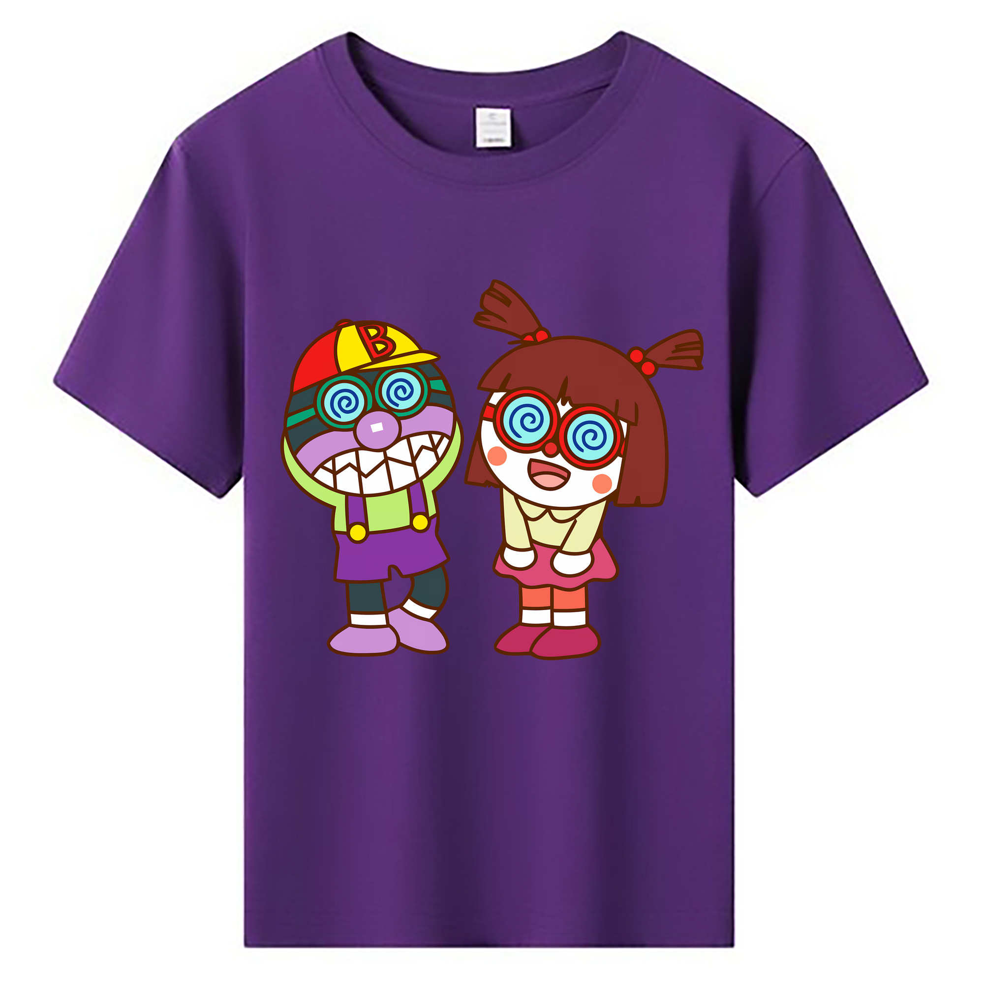 （画像用） アンパンマン Anpanman 綿100％キッズTシャツ（フロントプリント）